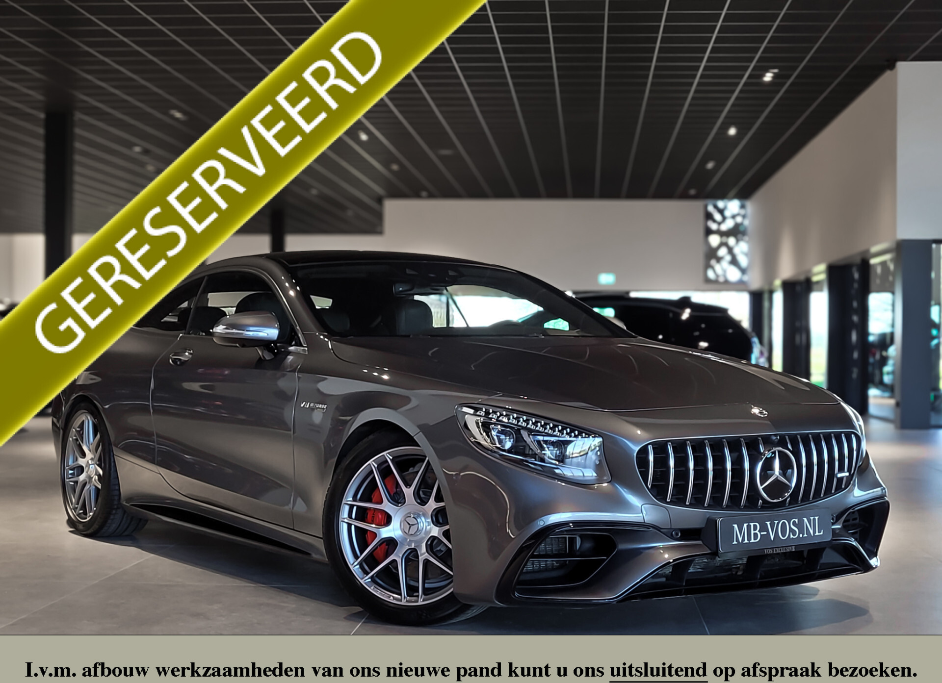 Mercedes-Benz S-Klasse Coupé 63 AMG 4M+ Carbon | Massage | Night | Rij-assistentie | HUD | Burmester | New Service Foto 1