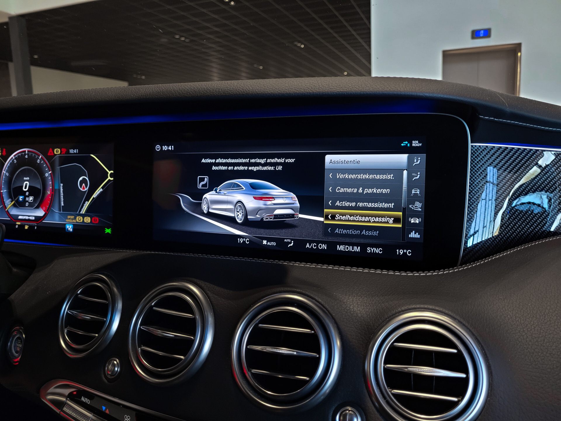 Mercedes-Benz S-Klasse Coupé 63 AMG 4M+ Carbon | Massage | Night | Rij-assistentie | HUD | Burmester | New Service Foto 30