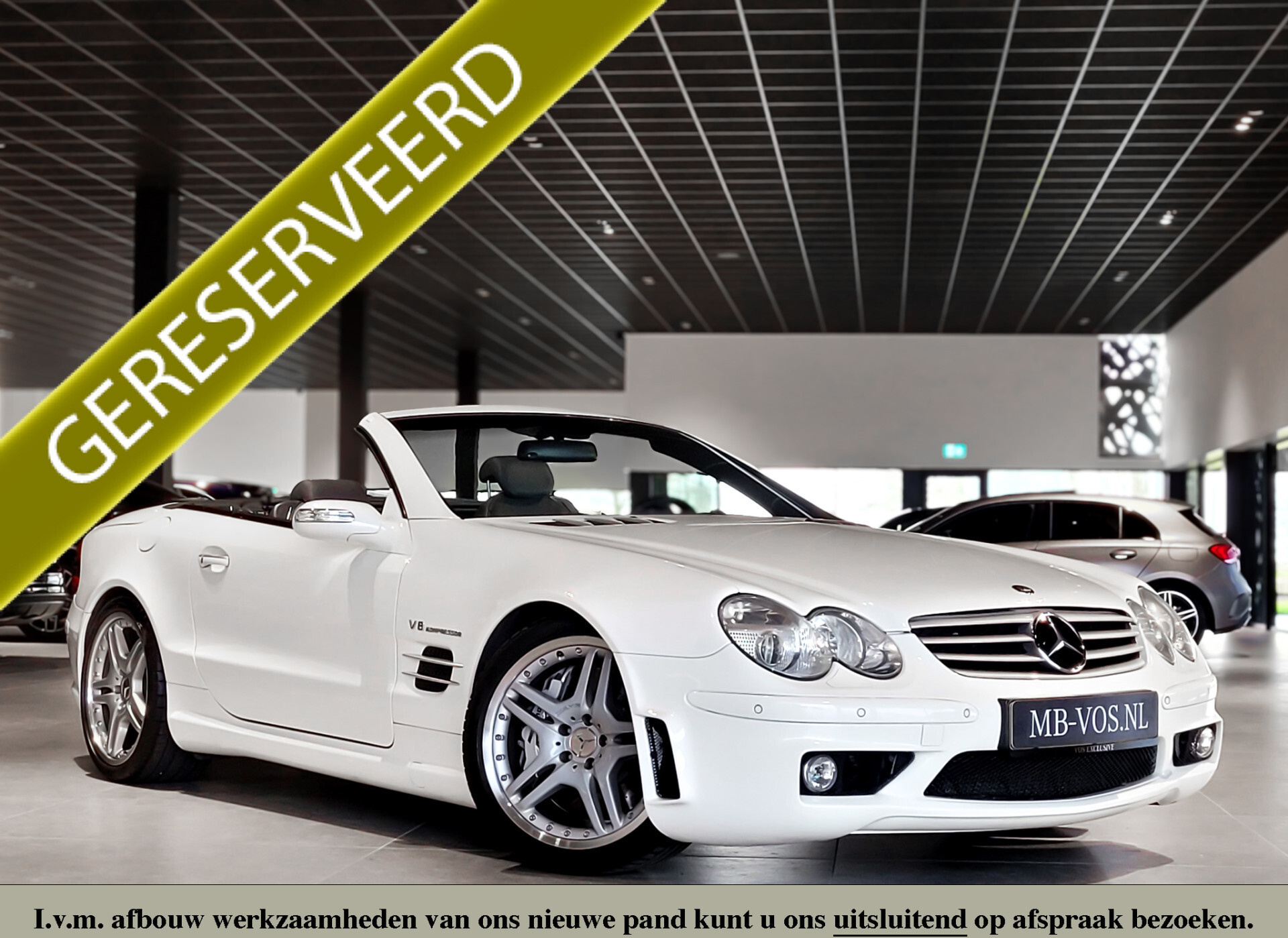Mercedes-Benz SL-Klasse 55 AMG Panorama | Designo | Distronic | Keyless | ABC | Bose | New Service | Glascoating | Performance Foto 1