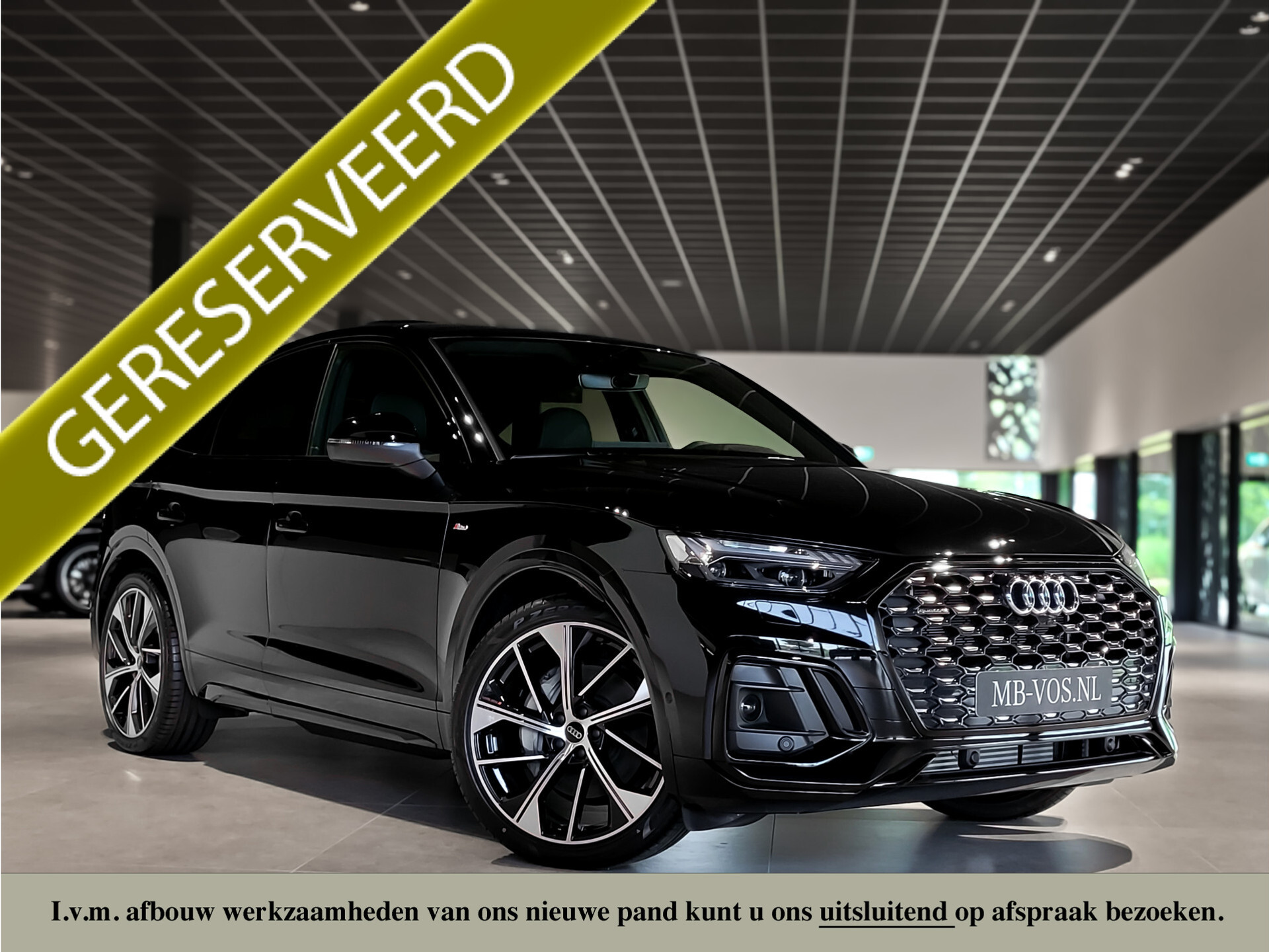 Audi Q5 Sportback 55 TFSI e Quattro S edition Luchtvering | Panorama | Keyless | Nappa | Trekhaak | Nieuwprijs €103268 Foto 1