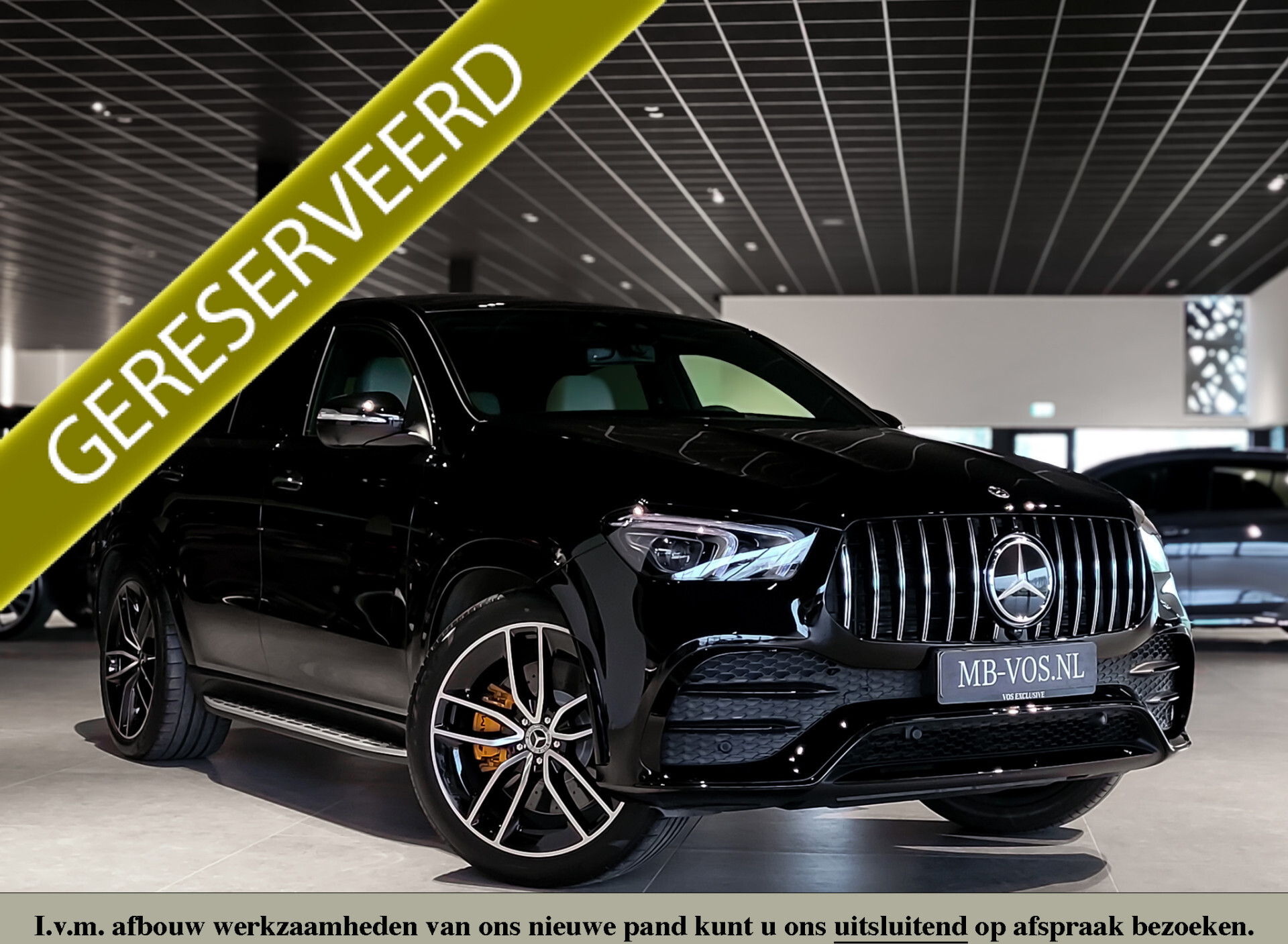 Mercedes-Benz GLE Coupé 350 e 4-M AMG Luchtvering | 22" | Panorama | Stoelkoeling | Mem | Burmester | Keyless | Distronic | Treeplanken | Panamericana Foto 1