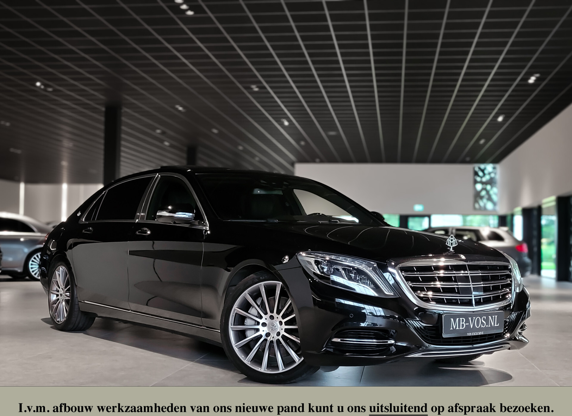 Mercedes-Benz S-Klasse 500 Maybach First Class | Burmester 3D | Magic Body Control | Champagne flutes Foto 1