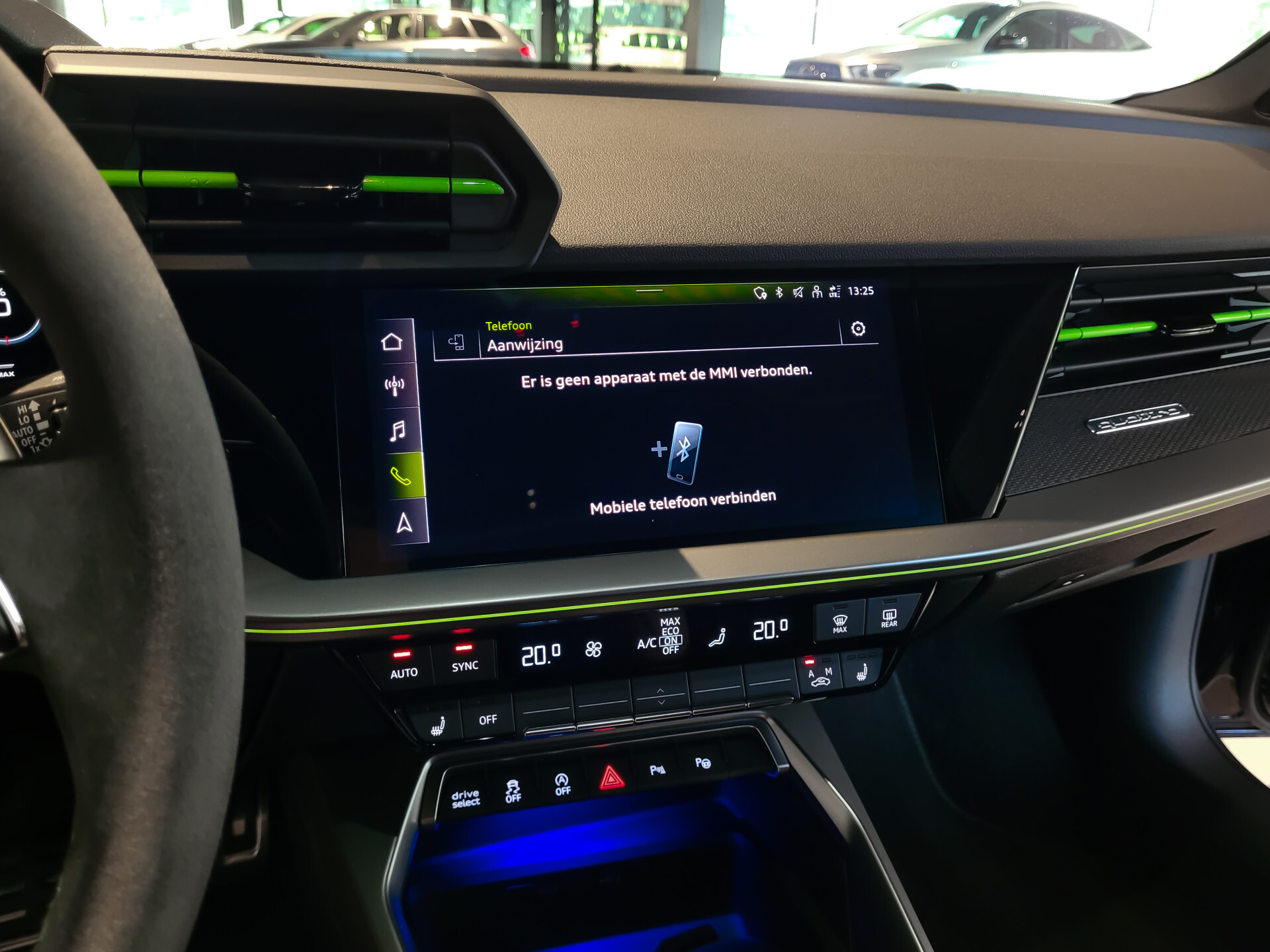 Audi RS3 Limousine 2.5 TFSI Quattro 400pk Hulk Edition B&O | Panorama | Adaptive Cruise | Keyless | Sportstoelen | Fijnnappa | Carbon | Full LED Foto 15