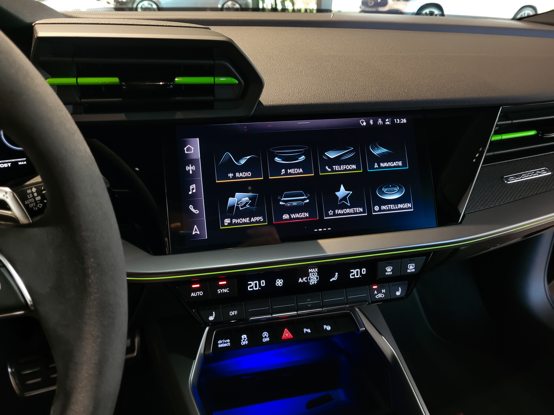 Audi RS3 Limousine 2.5 TFSI Quattro 400pk Hulk Edition B&O | Panorama | Adaptive Cruise | Keyless | Sportstoelen | Fijnnappa | Carbon | Full LED Foto 21