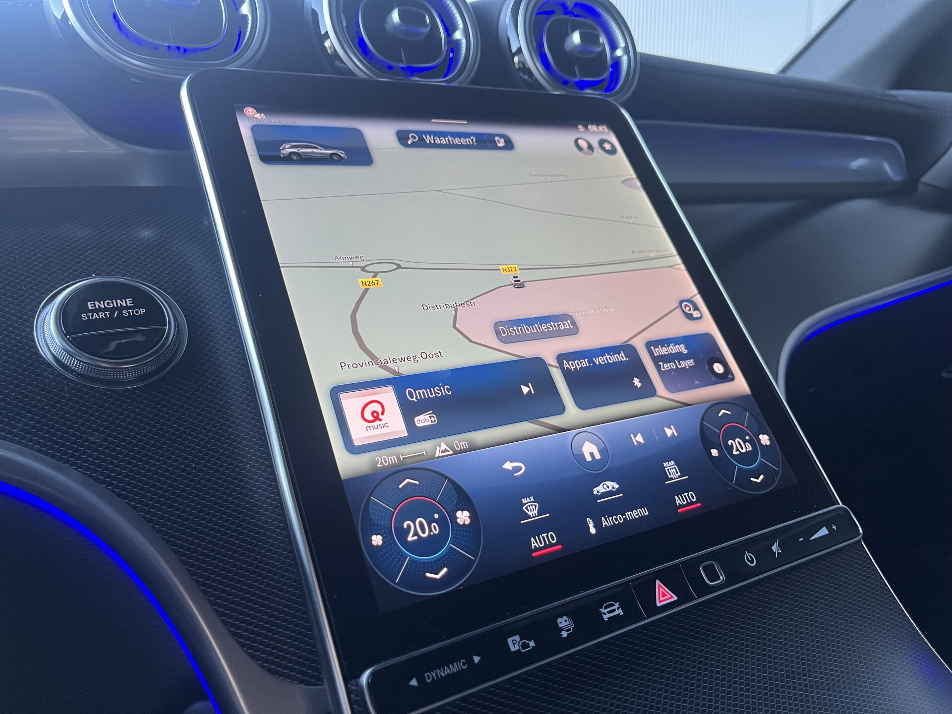 Mercedes-Benz GLC 400e 4-M AMG Burmester | Keyless | Massage | Distronic | Trekhaak | Panorama | 21" | Night | HUD | Stoelkoeling Foto 35