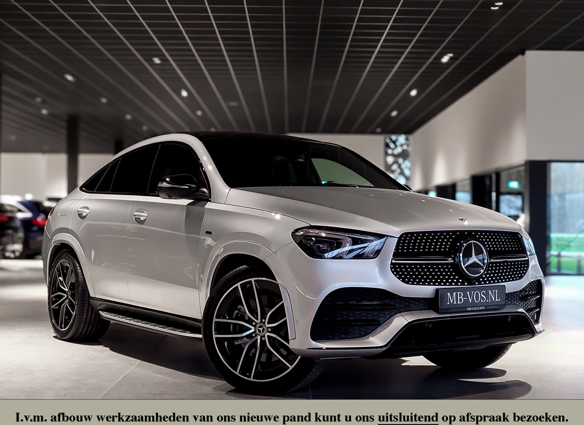Mercedes-Benz GLE Coupé 350 e 4-M AMG Luchtvering | Night | HUD | Rij-assistentie | Mem | 22" | Softclose | Burmester | 360 Foto 1