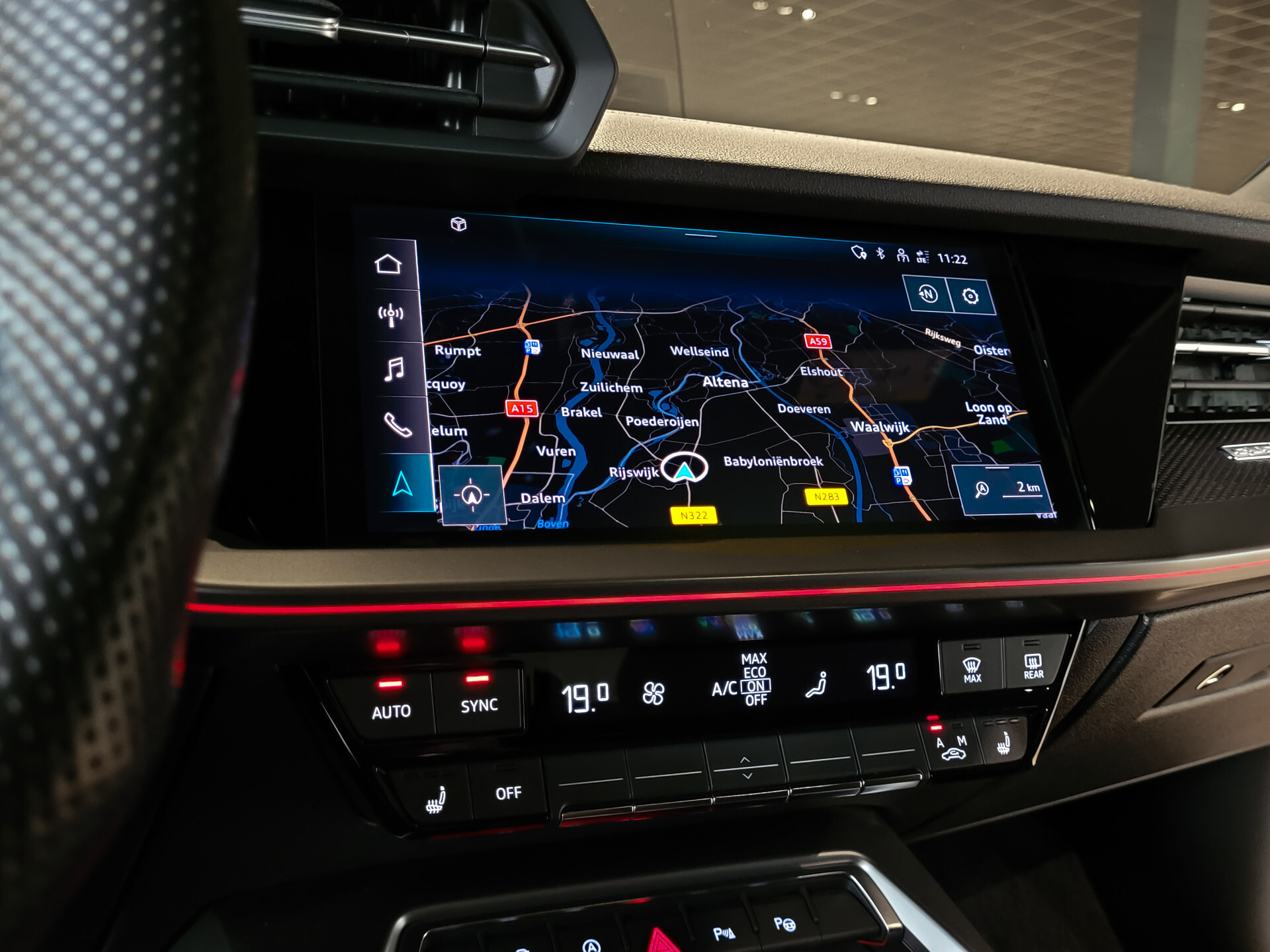 Audi S3 Sportback Quattro 2.0 TFSI Panorama | Keyless | B&O | Adaptive Cruise | Memory | HUD | Schakelbare uitlaat | Carbon | Blackpack | BTW Foto 17