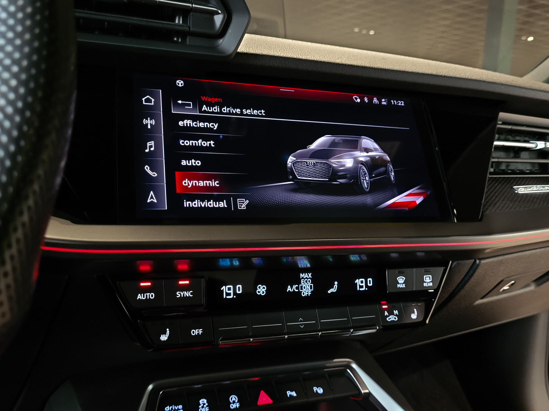 Audi S3 Sportback Quattro 2.0 TFSI Panorama | Keyless | B&O | Adaptive Cruise | Memory | HUD | Schakelbare uitlaat | Carbon | Blackpack | BTW Foto 19