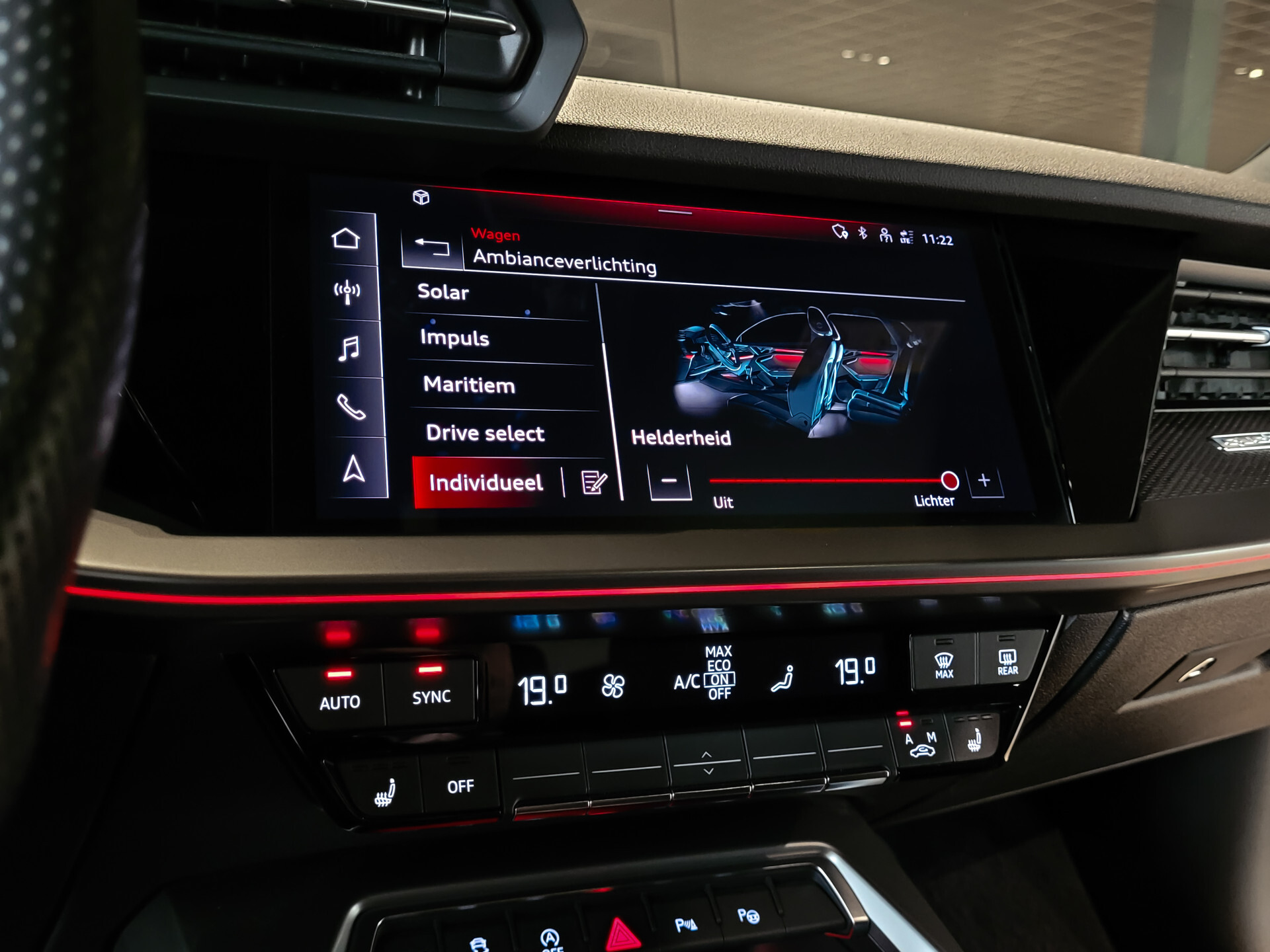 Audi S3 Sportback Quattro 2.0 TFSI Panorama | Keyless | B&O | Adaptive Cruise | Memory | HUD | Schakelbare uitlaat | Carbon | Blackpack | BTW Foto 21