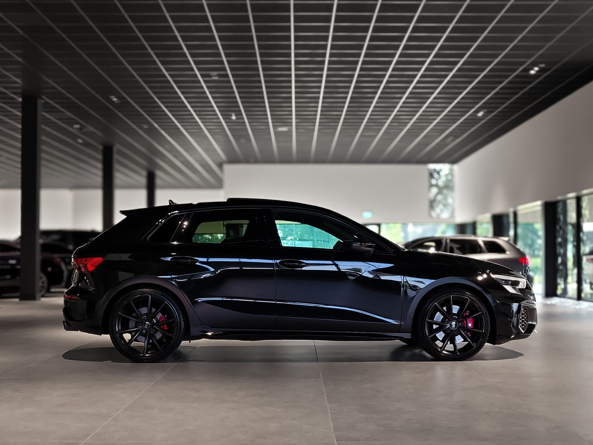 Audi S3 Sportback Quattro 2.0 TFSI Panorama | Keyless | B&O | Adaptive Cruise | Memory | HUD | Schakelbare uitlaat | Carbon | Blackpack | BTW Foto 3