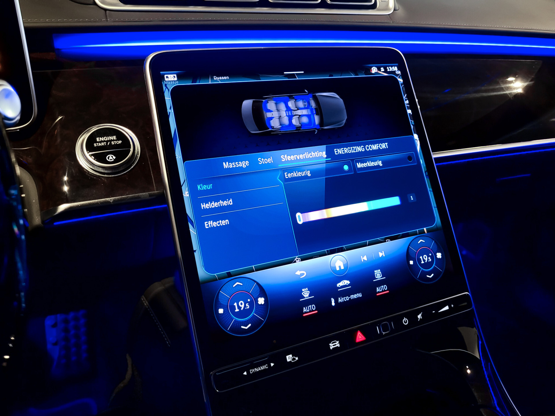 Mercedes-Benz S-Klasse 500 4M AMG Exclusive | 4xMassage | Entertainment | Achterassturing | 4xstoelkoeling | HUD Foto 15