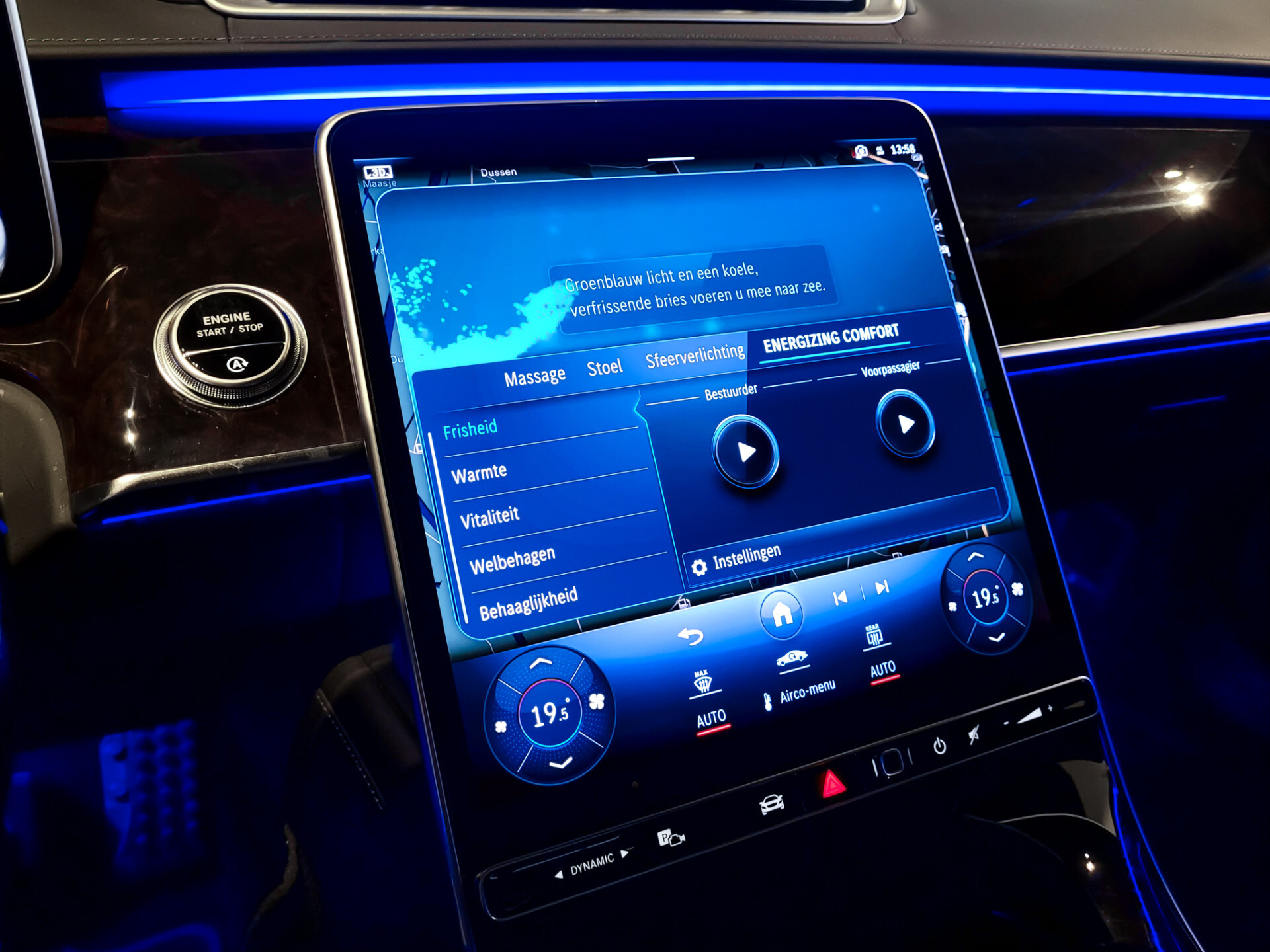 Mercedes-Benz S-Klasse 500 4M AMG Exclusive | 4xMassage | Entertainment | Achterassturing | 4xstoelkoeling | HUD Foto 17