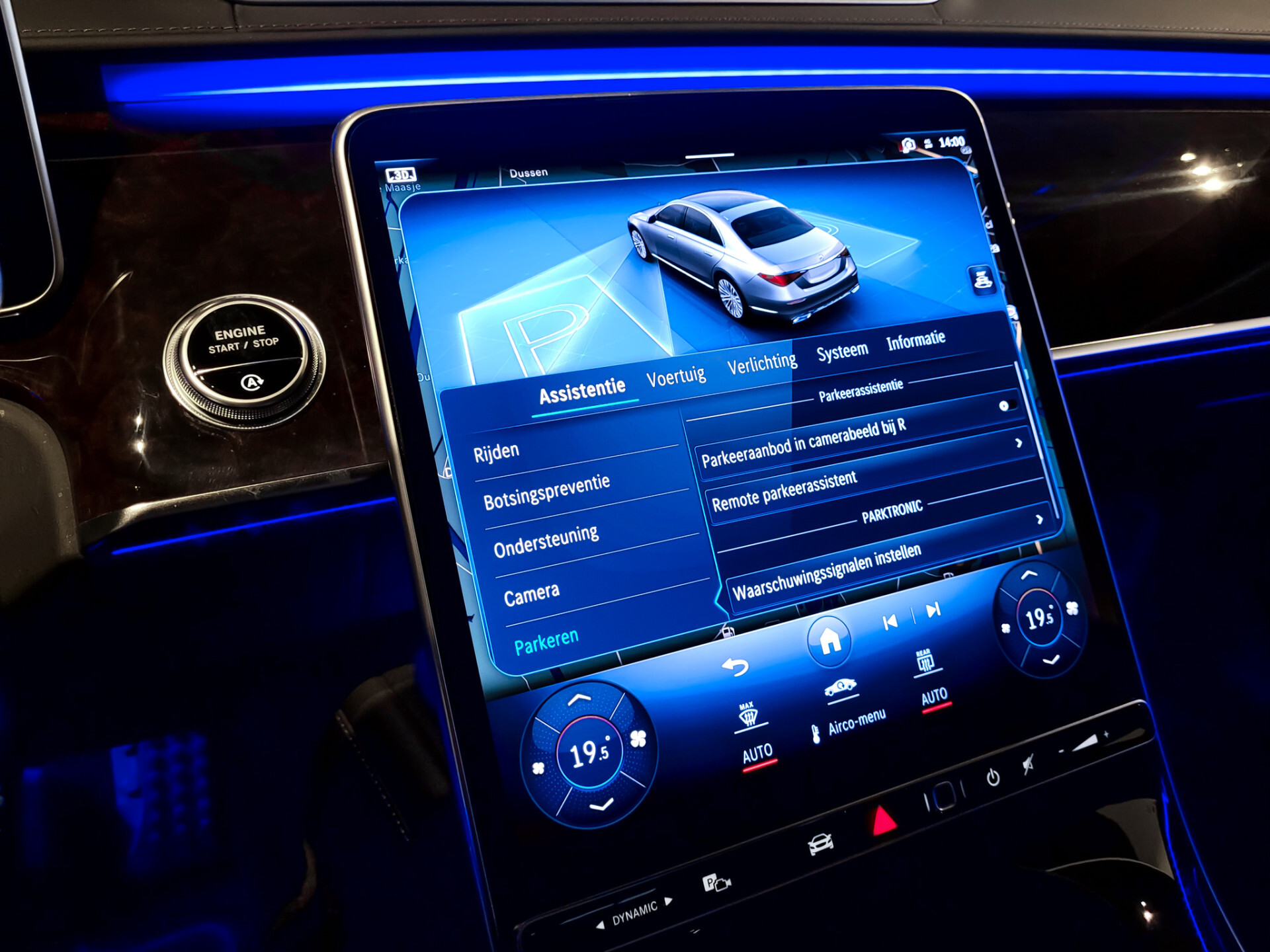 Mercedes-Benz S-Klasse 500 4M AMG Exclusive | 4xMassage | Entertainment | Achterassturing | 4xstoelkoeling | HUD Foto 25