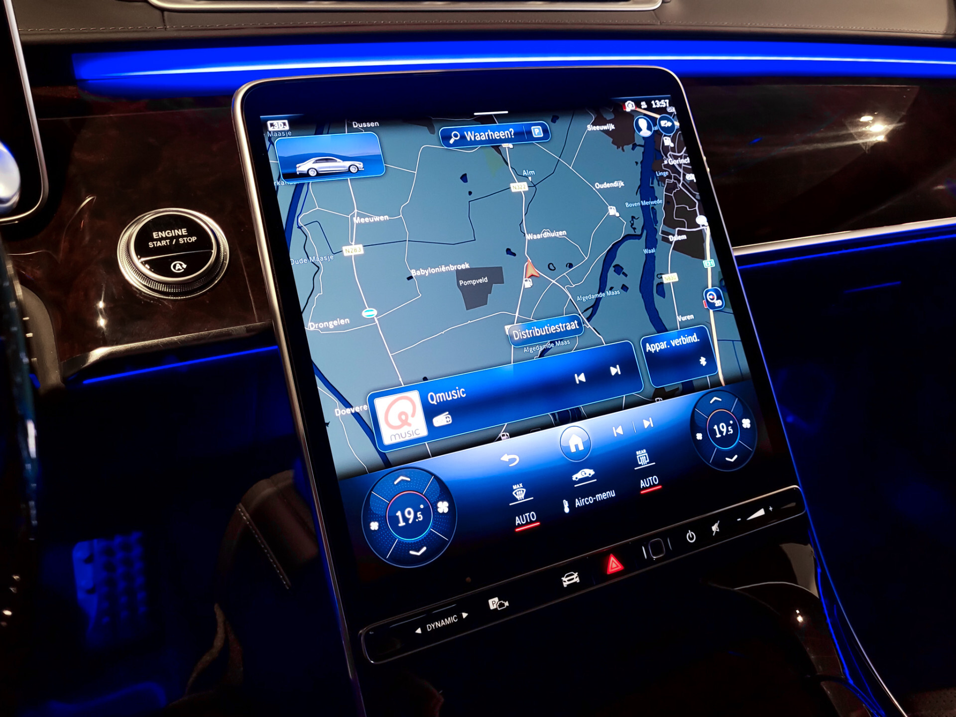 Mercedes-Benz S-Klasse 500 4M AMG Exclusive | 4xMassage | Entertainment | Achterassturing | 4xstoelkoeling | HUD Foto 7