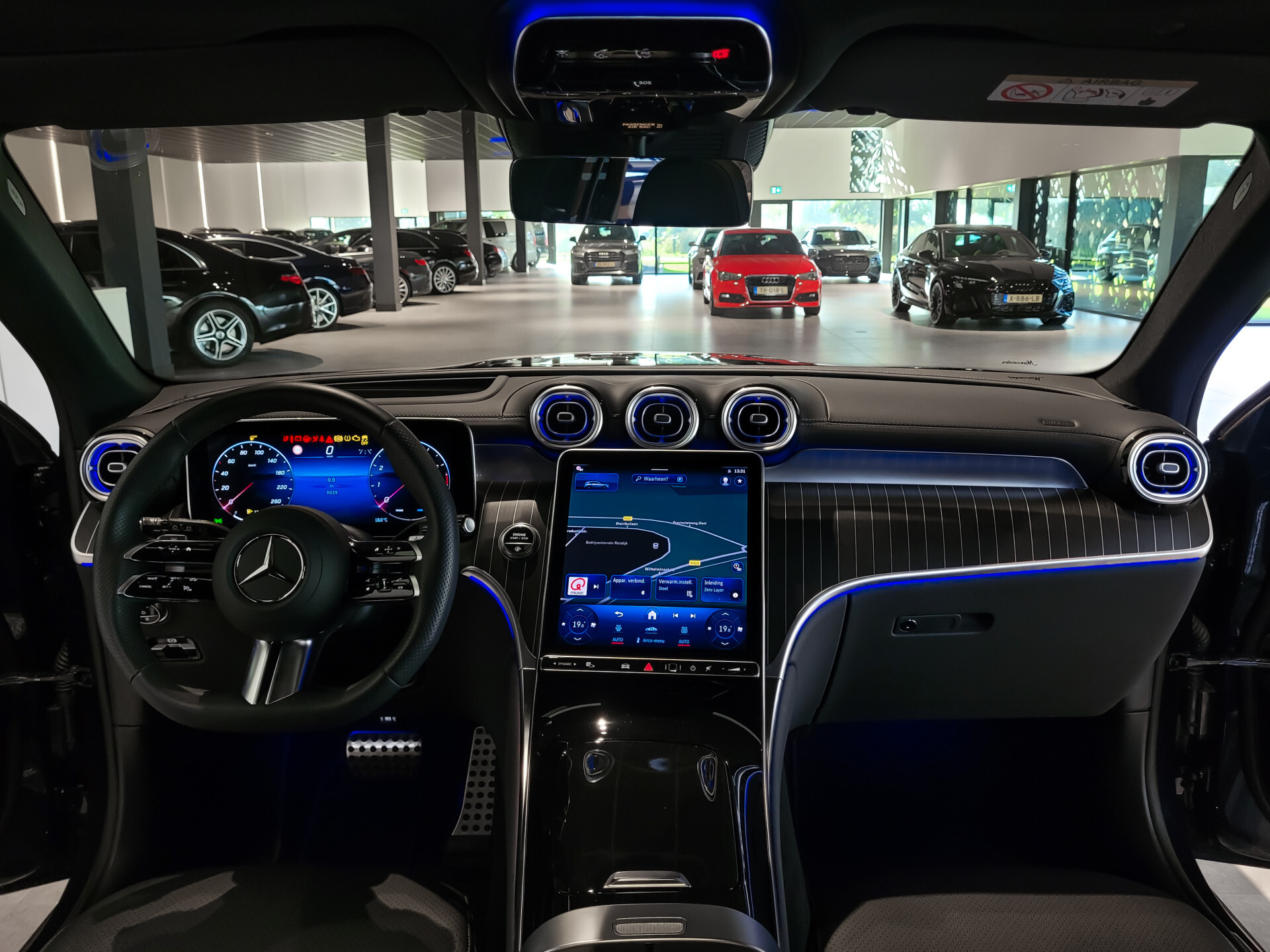 Mercedes-Benz GLC 300 4M AMG Night | Luchtvering | Massage | Stoelkoeling | Mem | HUD | Achterassturing | 20" Foto 26