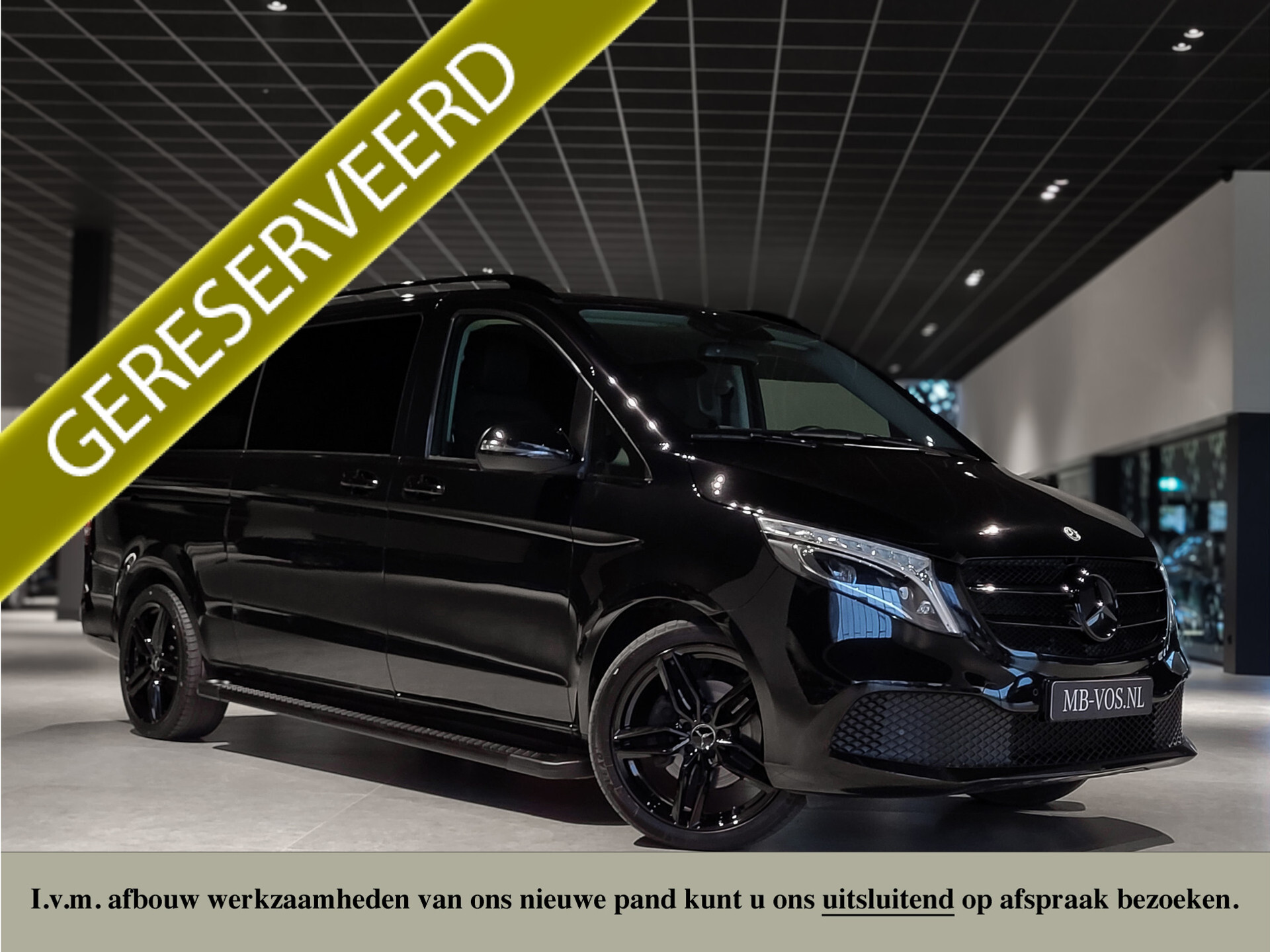 Mercedes-Benz V-Klasse 300d Extra Lang DC Facelift | 2xelektrische schuifdeur | Camera | Aerodynamica | 20" Foto 1