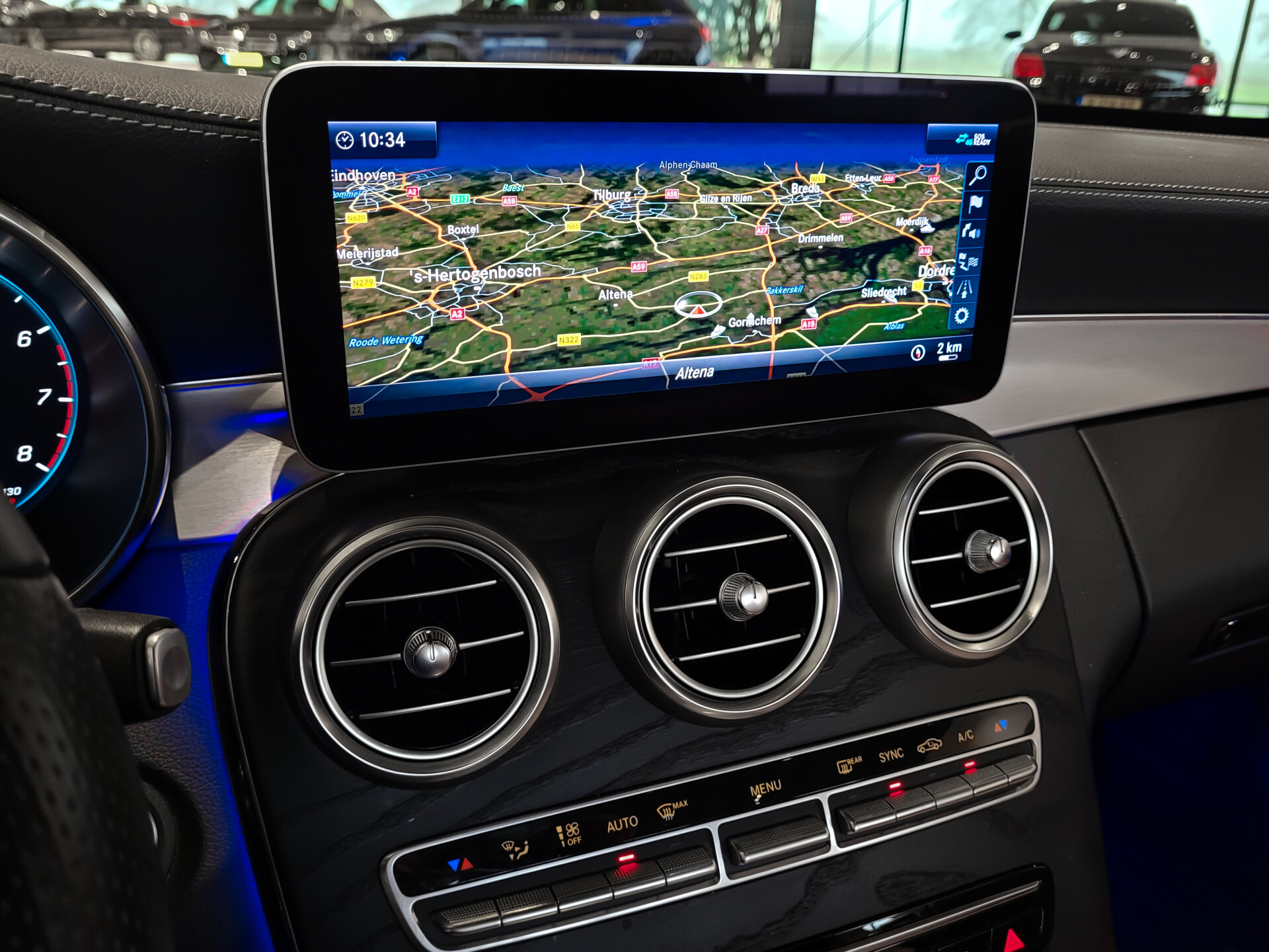 Mercedes-Benz C-Klasse Cabrio 180 AMG Night | ACC | Keyless | Burmester | Mem | 360 | Aircap | Airscarf | HUD | 19" Foto 13