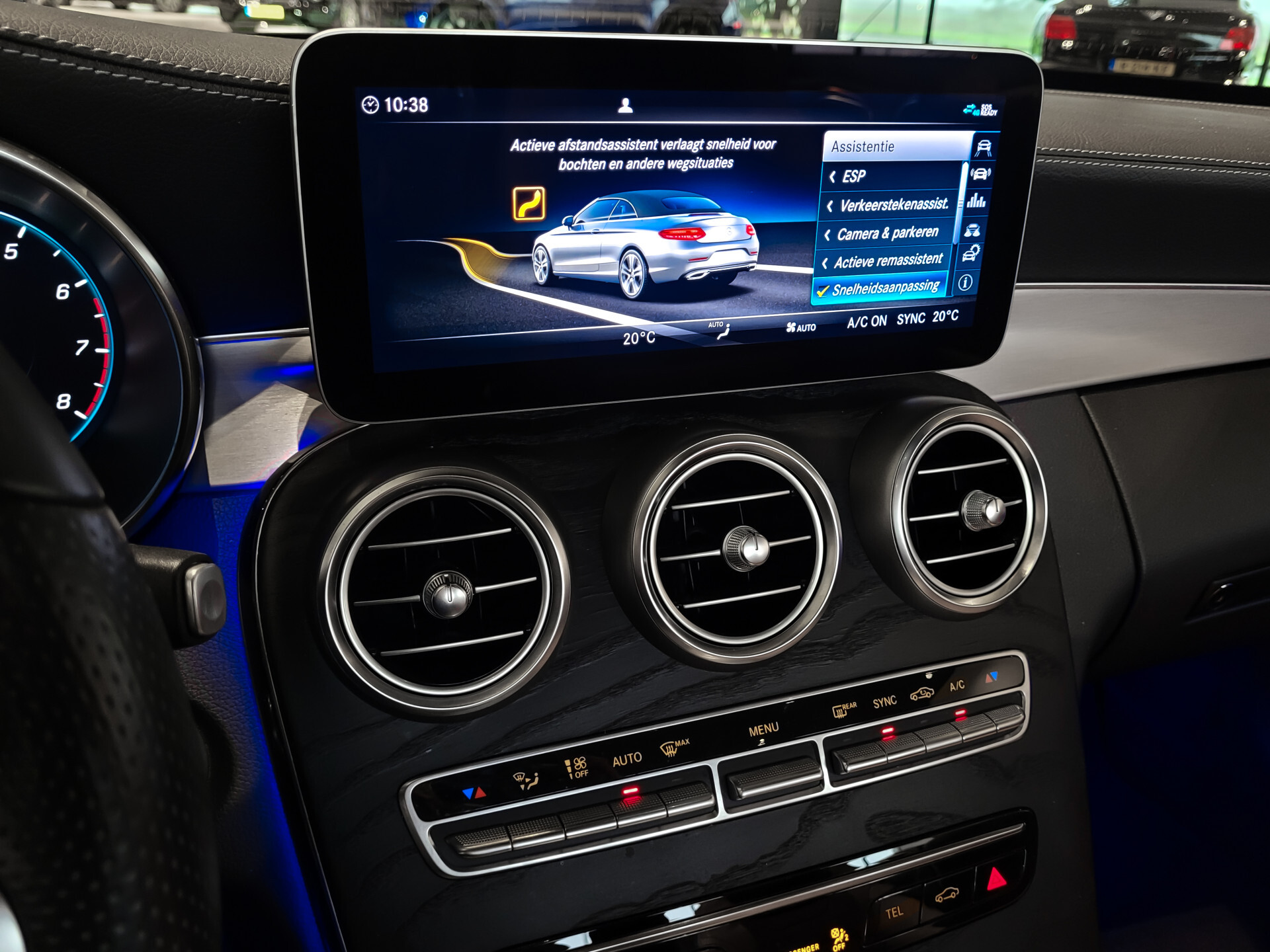 Mercedes-Benz C-Klasse Cabrio 180 AMG Night | ACC | Keyless | Burmester | Mem | 360 | Aircap | Airscarf | HUD | 19" Foto 29