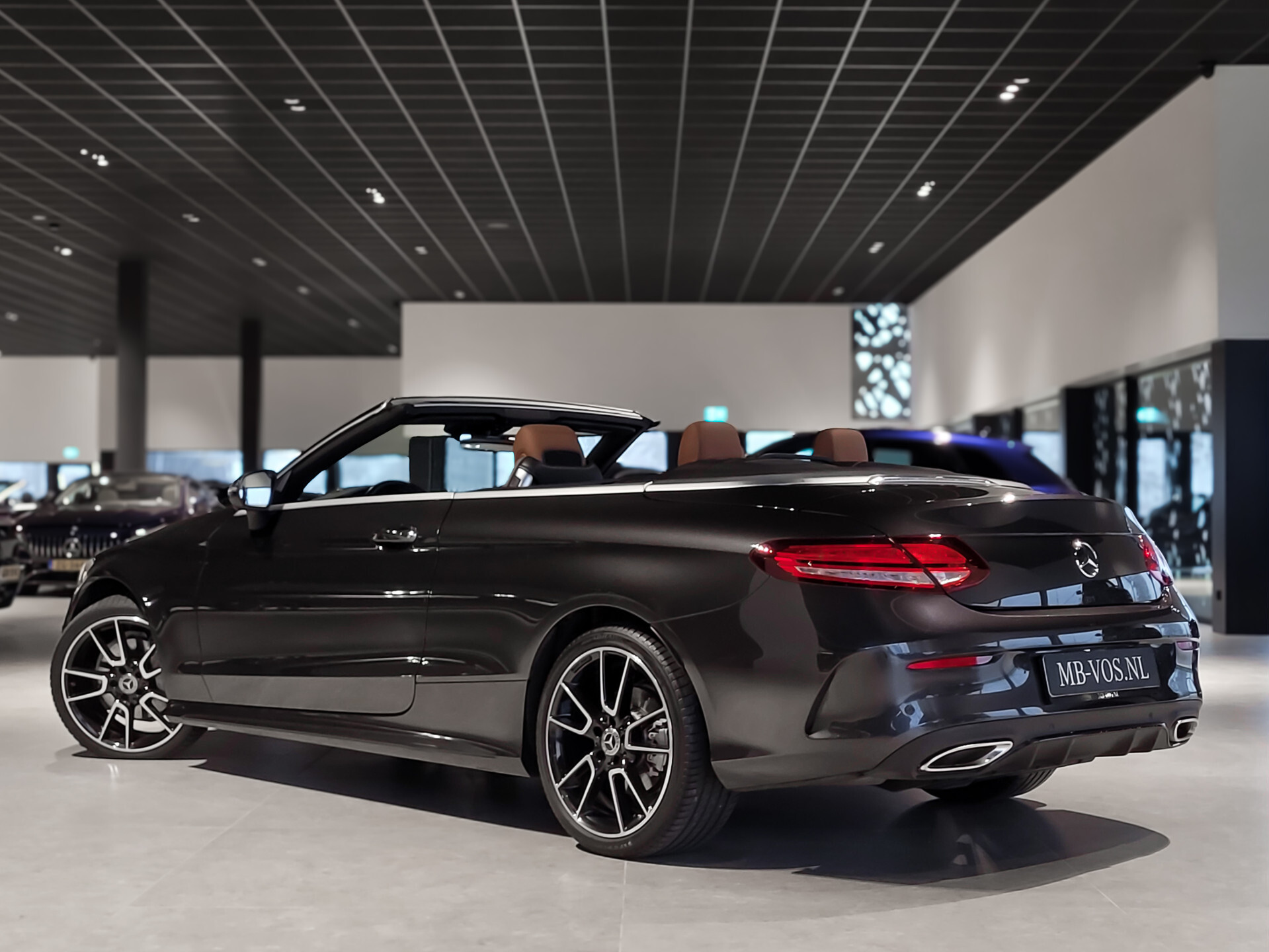 Mercedes-Benz C-Klasse Cabrio 180 AMG Night | ACC | Keyless | Burmester | Mem | 360 | Aircap | Airscarf | HUD | 19" Foto 3