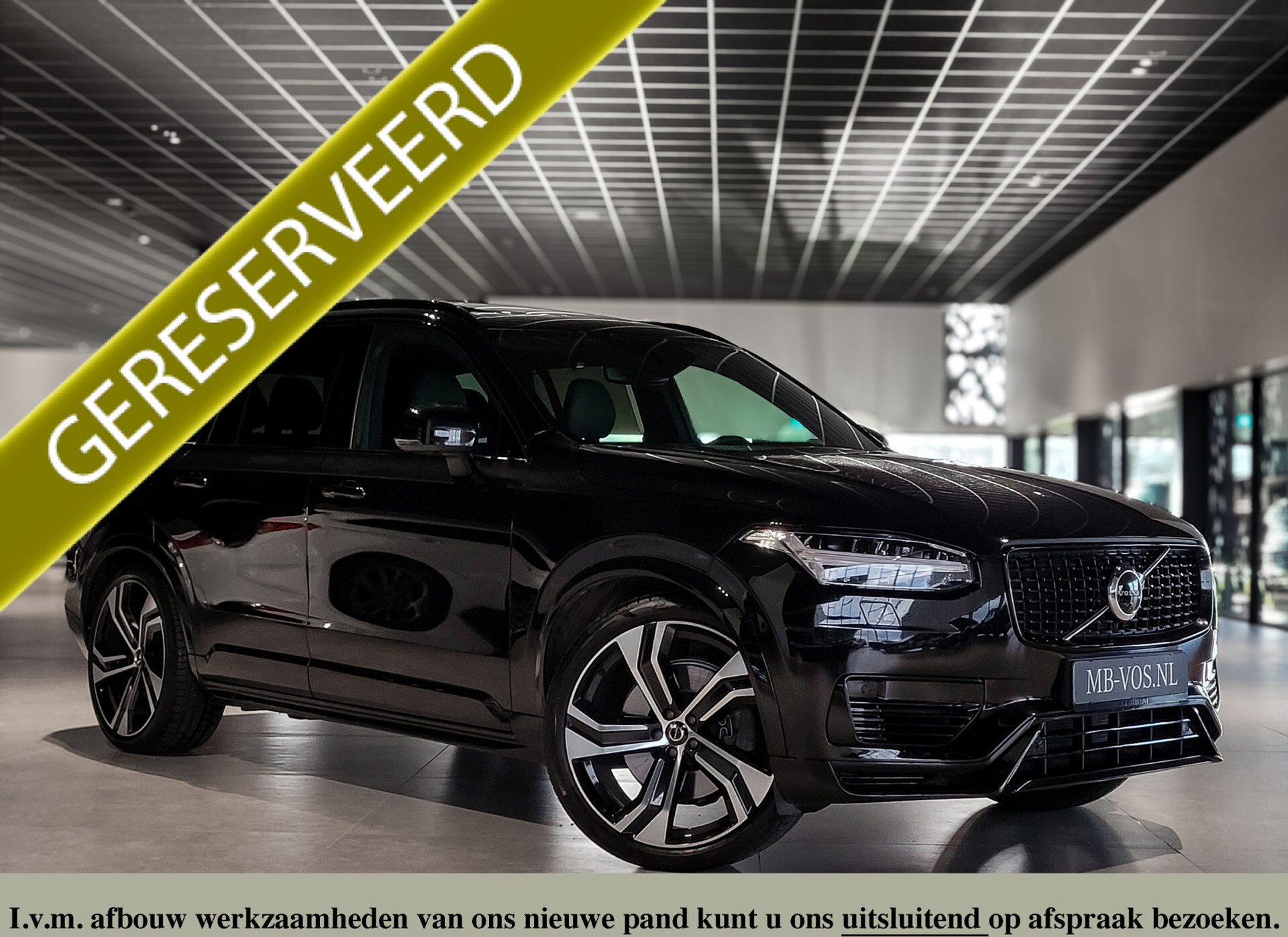 Volvo XC90 2.0 T8 Recharge AWD R-Design 7-Persoons | Luchtvering | Massage | HUD | Stoelkoeling | ACC | Keyless Foto 1