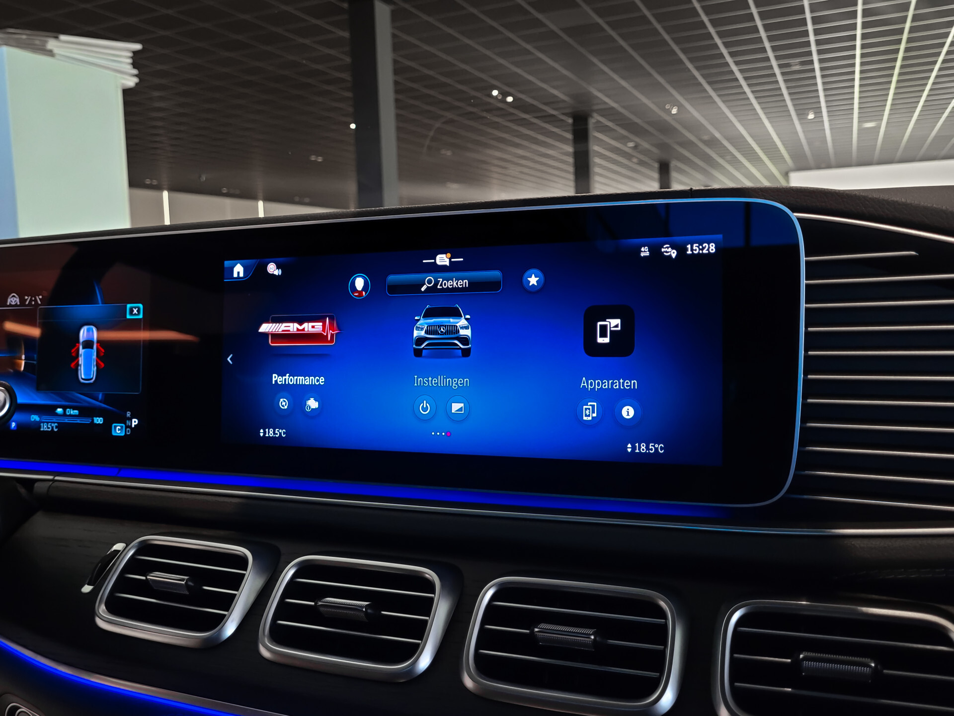 Mercedes-Benz GLE AMG 53 Hybrid 4M+ Night | Stoelkoeling | Distronic | Keyless | Mem | HUD | Burmester | Panorama | 22" | Nappa Foto 14