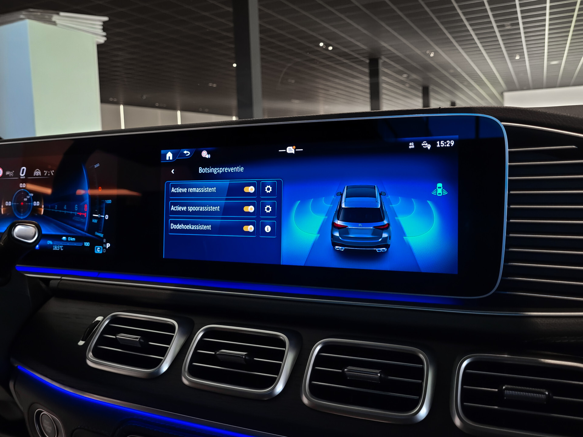 Mercedes-Benz GLE AMG 53 Hybrid 4M+ Night | Stoelkoeling | Distronic | Keyless | Mem | HUD | Burmester | Panorama | 22" | Nappa Foto 20