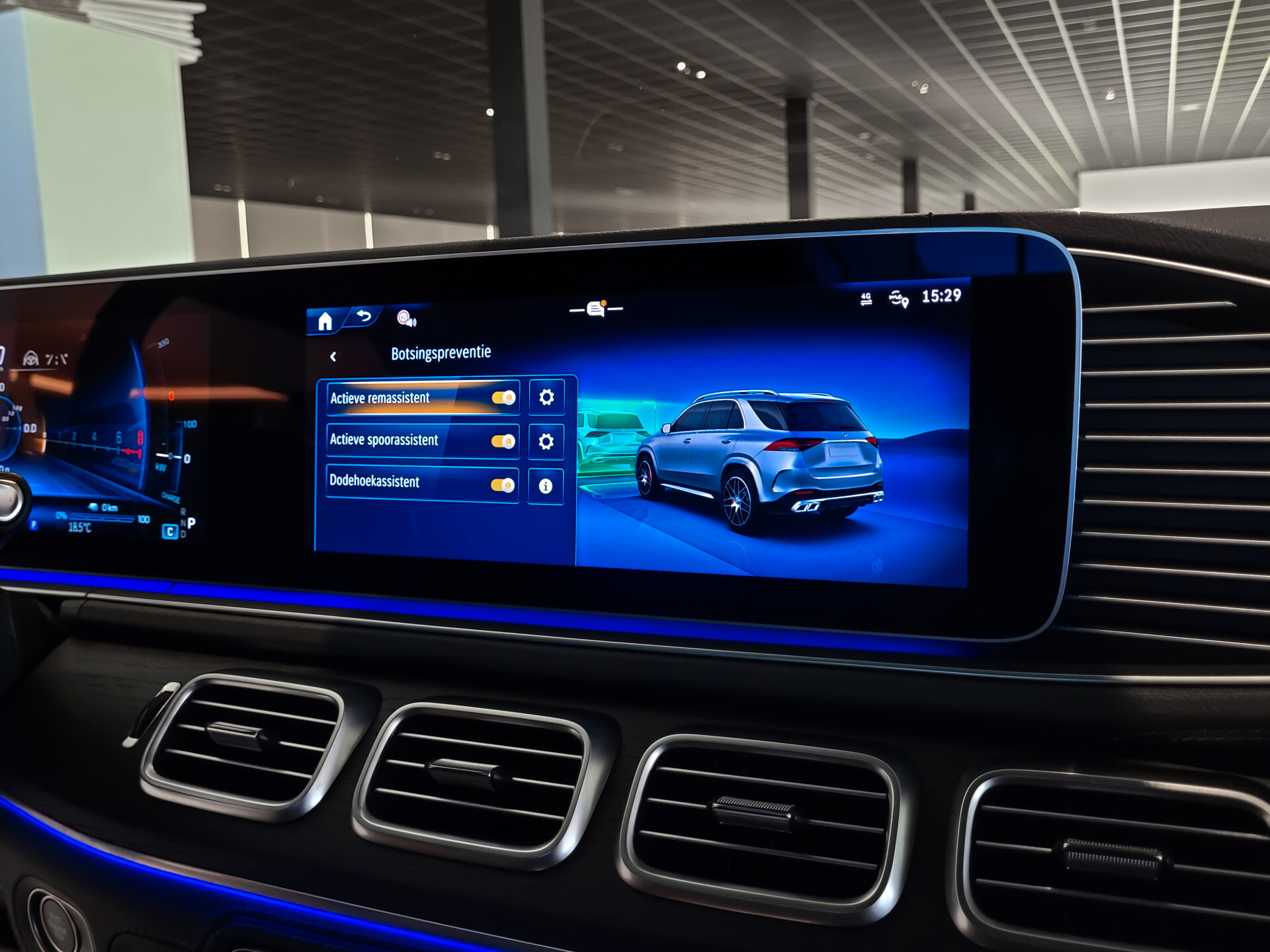 Mercedes-Benz GLE AMG 53 Hybrid 4M+ Night | Stoelkoeling | Distronic | Keyless | Mem | HUD | Burmester | Panorama | 22" | Nappa Foto 24