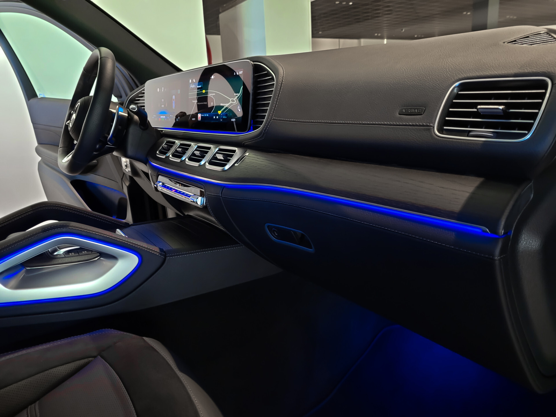 Mercedes-Benz GLE AMG 53 Hybrid 4M+ Night | Stoelkoeling | Distronic | Keyless | Mem | HUD | Burmester | Panorama | 22" | Nappa Foto 25
