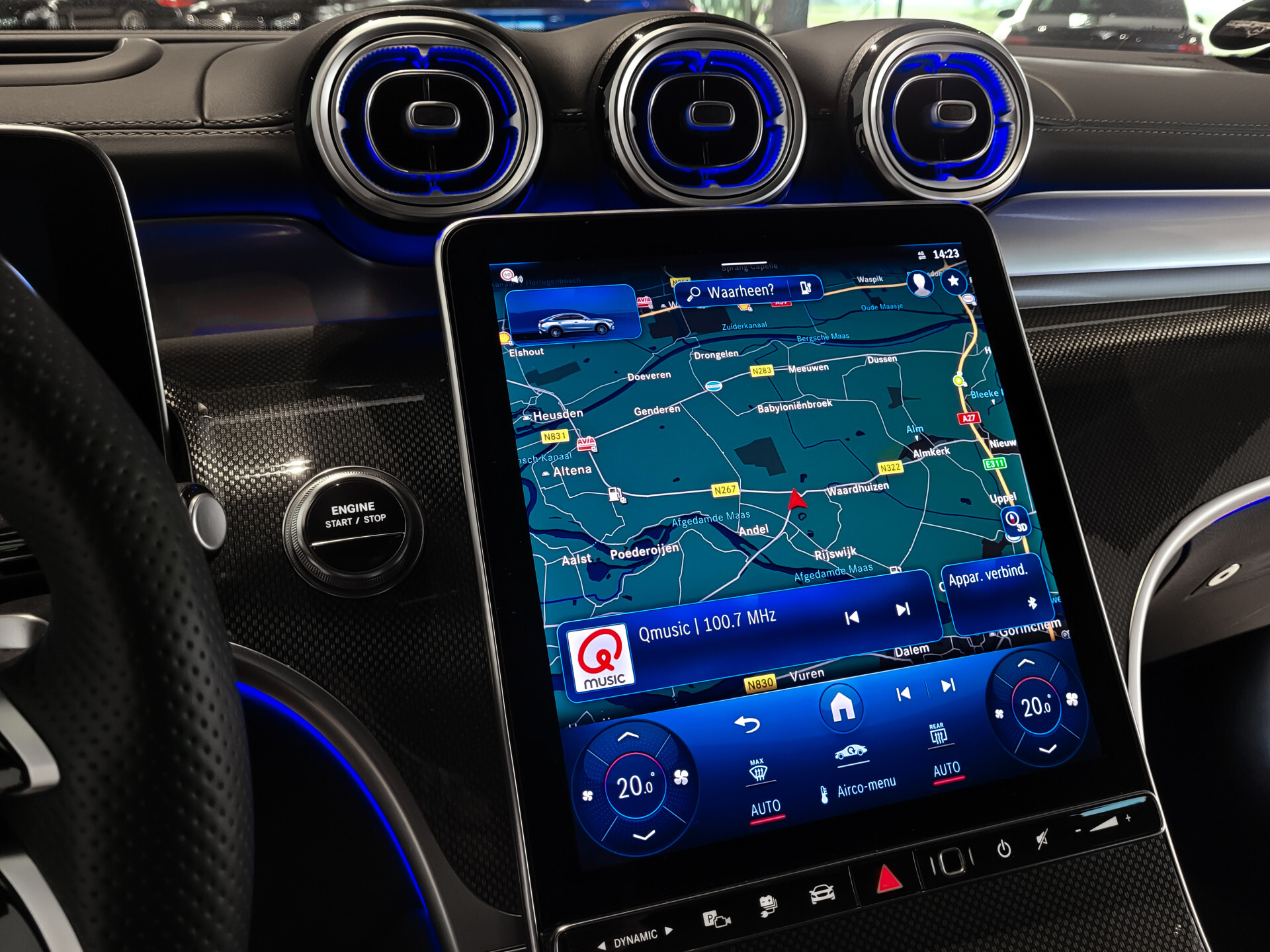 Mercedes-Benz GLC Coupé 400e 4-M AMG Night | Luchtvering | Achterassturing | Massage | ACC | HUD | Keyless | Nappa | Panorama | Trekhaak Foto 10