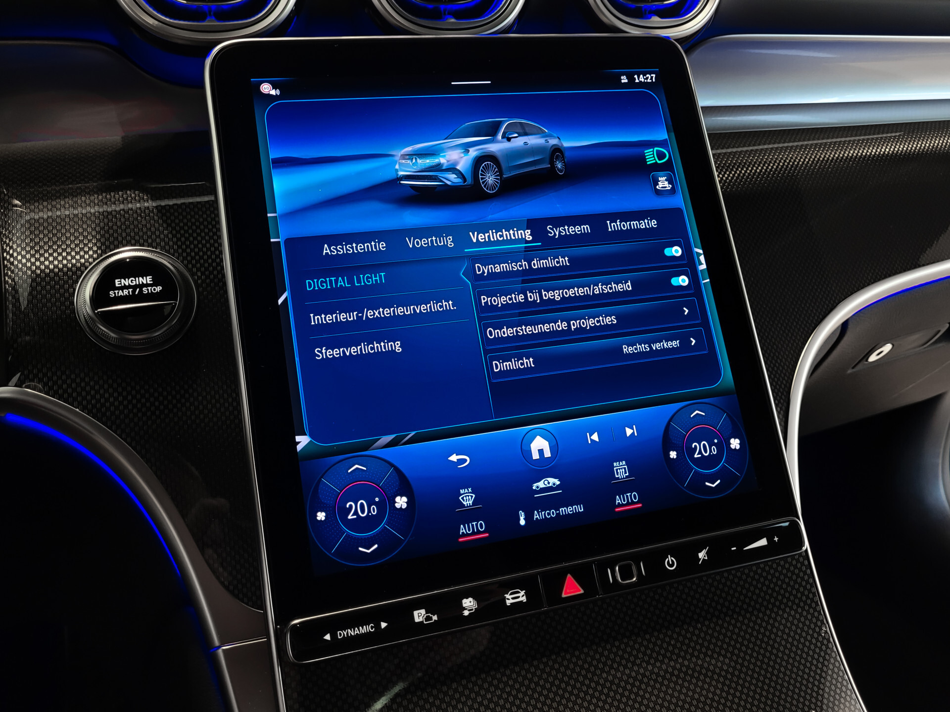 Mercedes-Benz GLC Coupé 400e 4-M AMG Night | Luchtvering | Achterassturing | Massage | ACC | HUD | Keyless | Nappa | Panorama | Trekhaak Foto 8