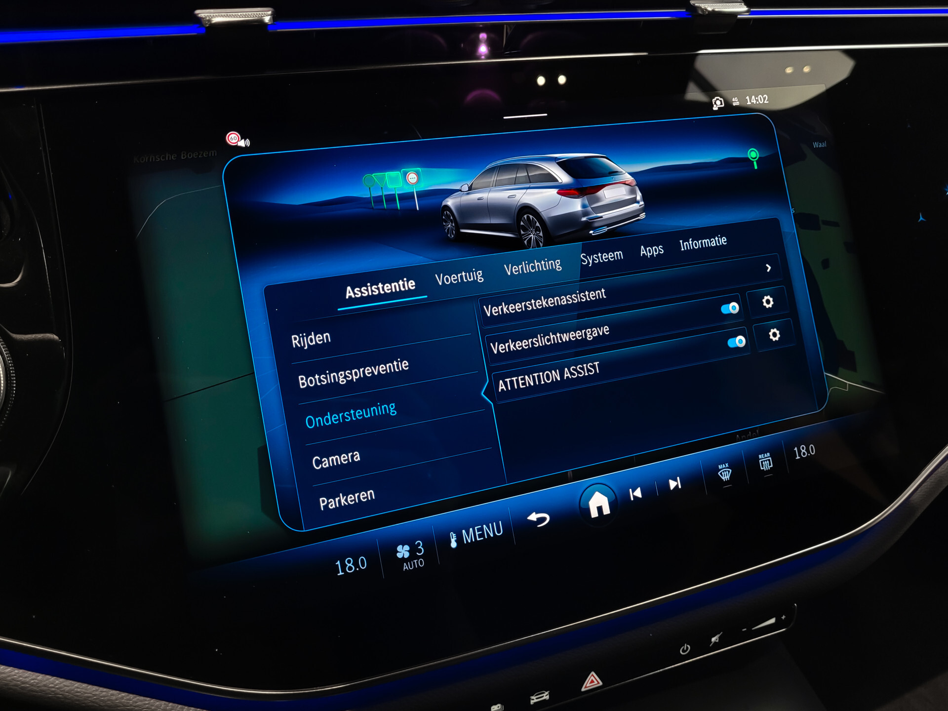 Mercedes-Benz E-Klasse Estate 300 de 4-M AMG Luchtvering | ACC | Keyless | Burmester 4D | Mem | Dynamic Light | Trekhaak | 360 Foto 22