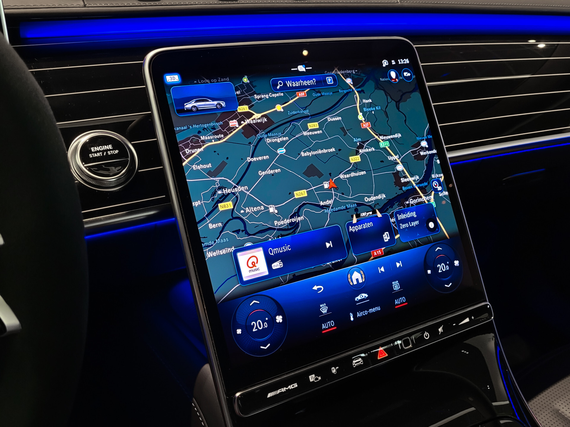 Mercedes-Benz S-Klasse AMG 63 S E Performance Ceramic | First Class | Burmester 4D | Klaptafels | Entertainment | Flowing Lines Foto 9