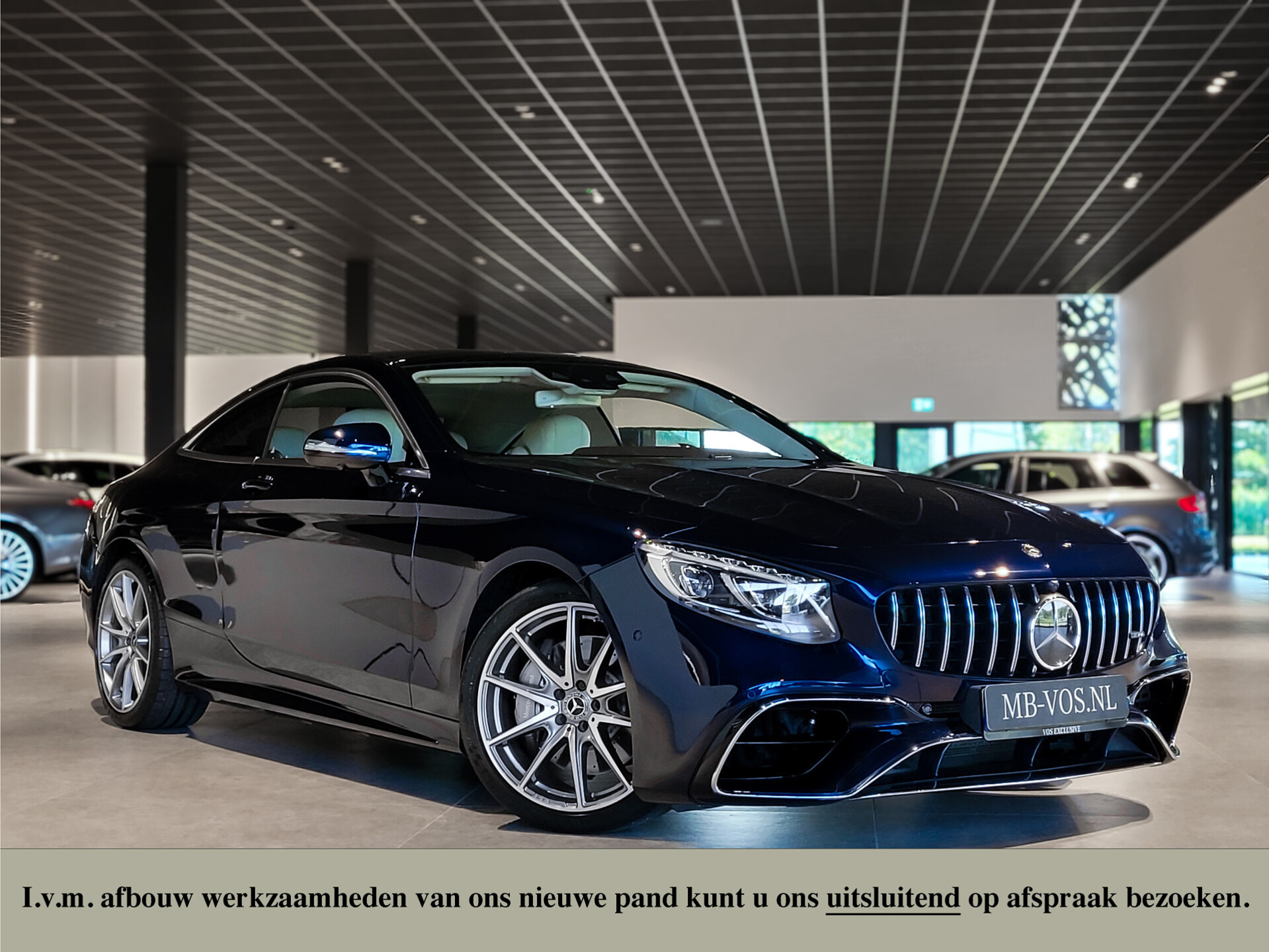 Mercedes-Benz S-Klasse Coupé 450 4-M AMG Panamericana | HUD | Keyless | Distronic | Stoelkoeling | Burmester | Mem | 360-camera Foto 1