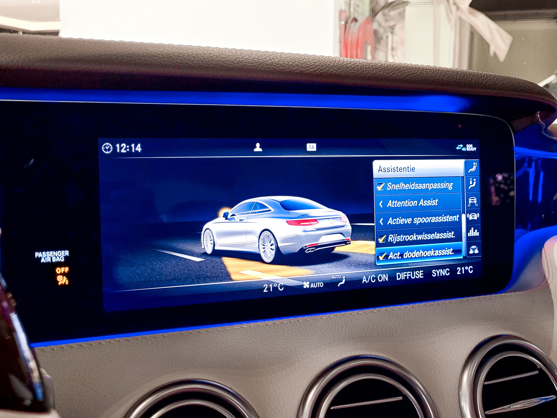 Mercedes-Benz S-Klasse Coupé 450 4-M AMG Panamericana | HUD | Keyless | Distronic | Stoelkoeling | Burmester | Mem | 360-camera Foto 32