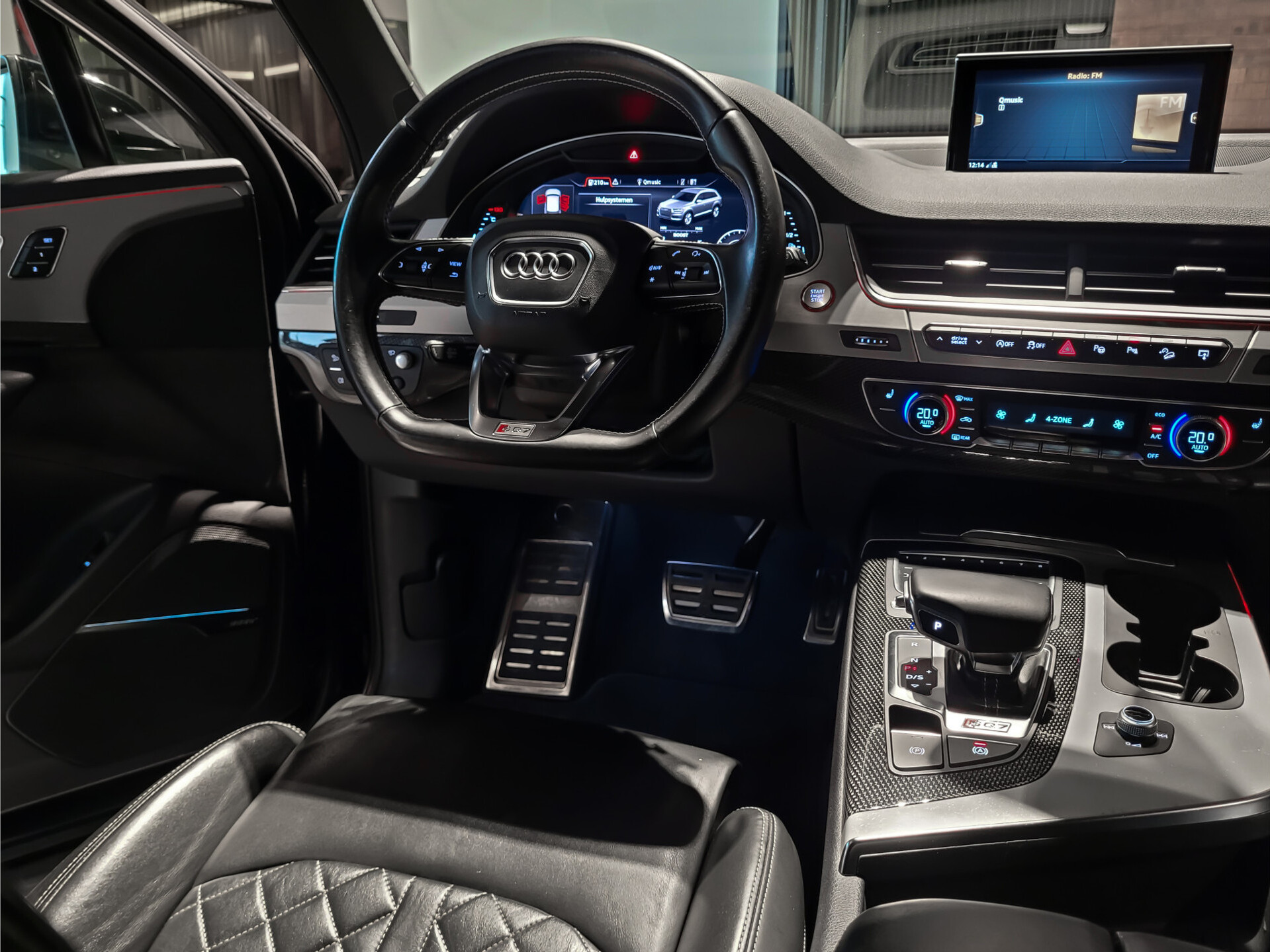 Audi SQ7 4.0 TDI Quattro Pro Line 7-Persoons Carbon | New Service | HUD | Bose | Achterassturing | Standkachel Foto 25