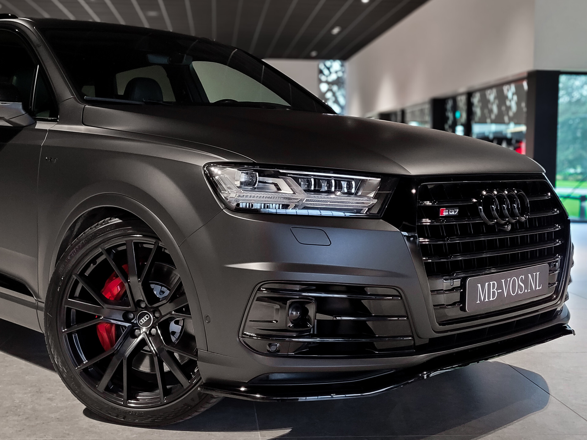 Audi SQ7 4.0 TDI Quattro Pro Line 7-Persoons Carbon | New Service | HUD | Bose | Achterassturing | Standkachel Foto 36