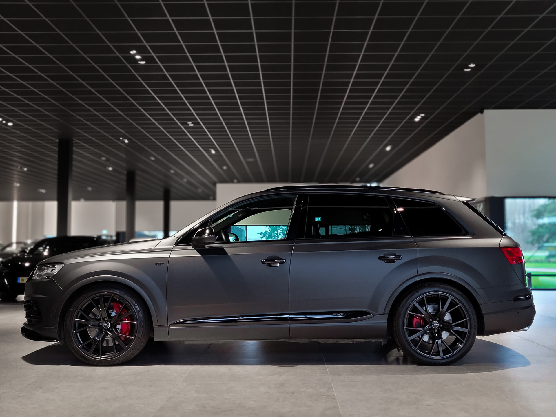 Audi SQ7 4.0 TDI Quattro Pro Line 7-Persoons Carbon | New Service | HUD | Bose | Achterassturing | Standkachel Foto 4