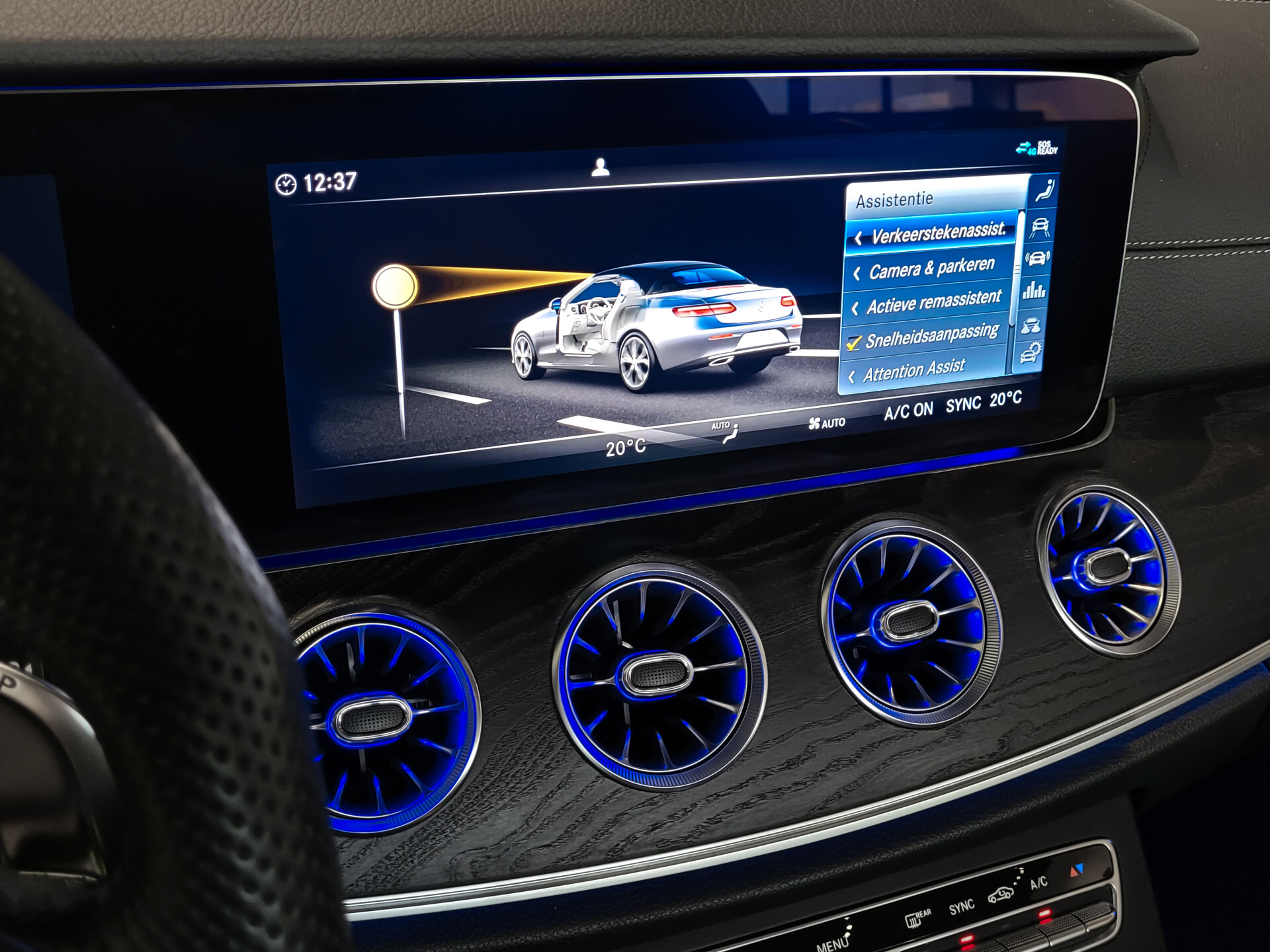 Mercedes-Benz E-Klasse Cabrio AMG 53 4-M HUD | Rij-Assistentie | Keyless | Burmester | Stoelkoeling | Glascoating Foto 26