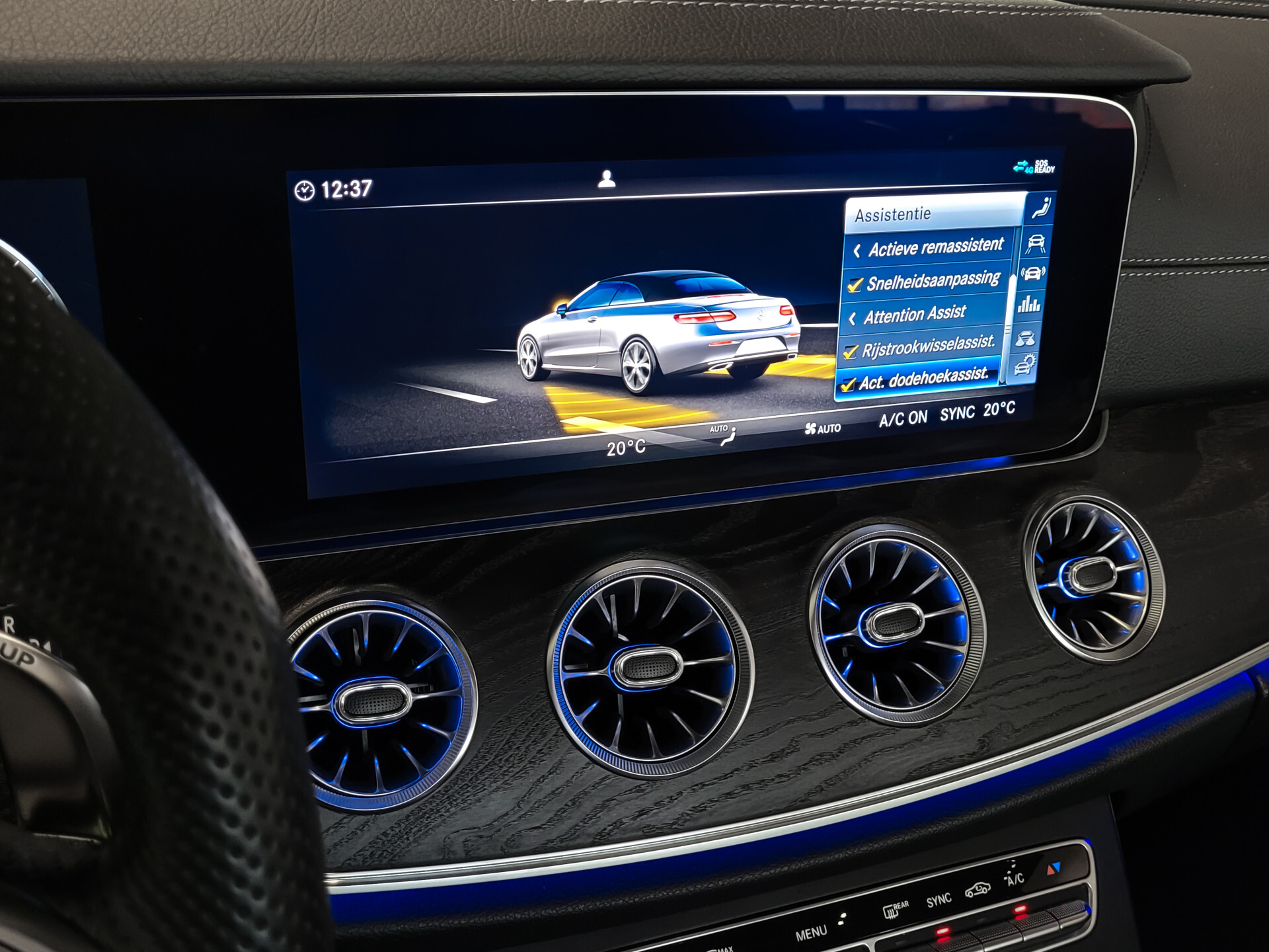 Mercedes-Benz E-Klasse Cabrio AMG 53 4-M HUD | Rij-Assistentie | Keyless | Burmester | Stoelkoeling | Glascoating Foto 36