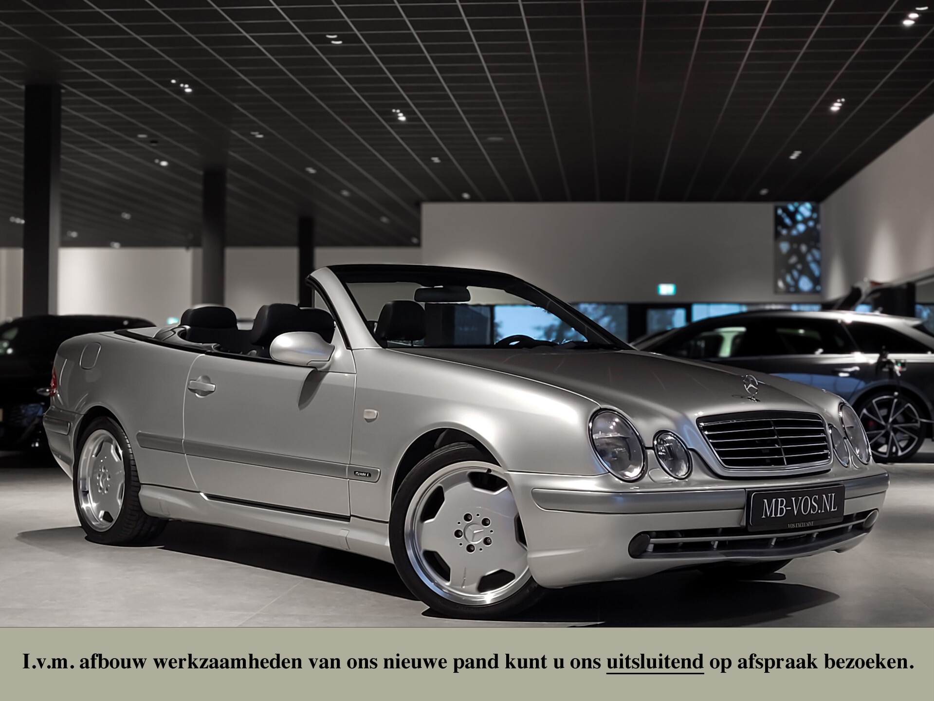 Mercedes-Benz CLK-Klasse Cabrio 320 AMG Sport | Leer | Comand | Bose | Xenon | Mem | ECC | Verw-stoelen | New Service Foto 1