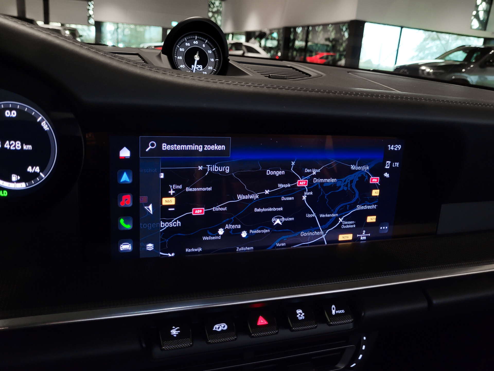 Porsche 911 Cabrio 3.8 Turbo S Aerokit | Ceramic | Lift | PP | Sportuitlaat | Stoelkoeling | Innodrive | Keyless | Krijt Foto 15