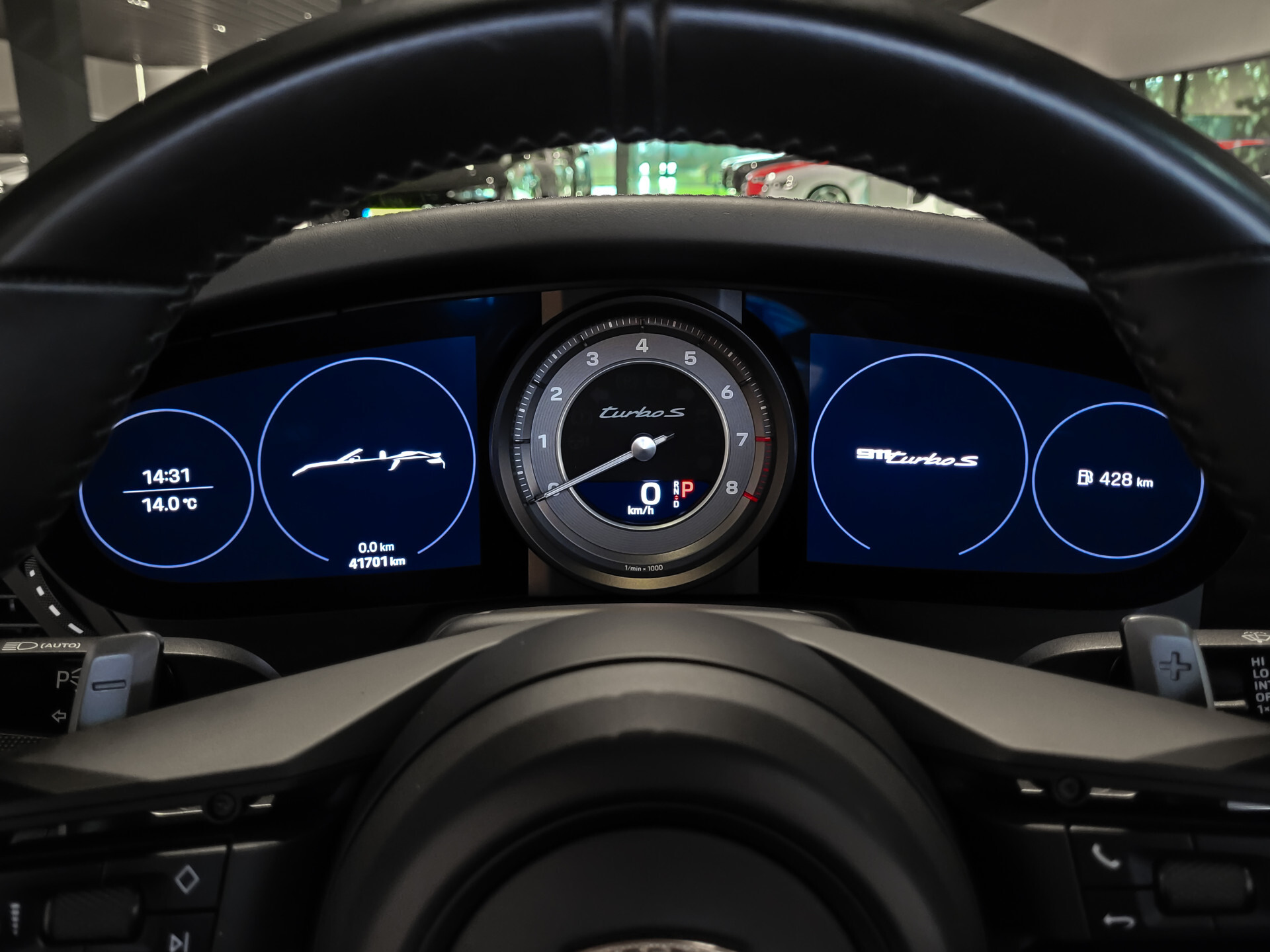 Porsche 911 Cabrio 3.8 Turbo S Aerokit | Ceramic | Lift | PP | Sportuitlaat | Stoelkoeling | Innodrive | Keyless | Krijt Foto 26