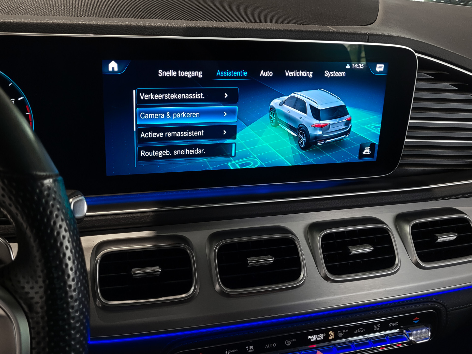 Mercedes-Benz GLE 450 4-M AMG Night | Luchtvering | Keyless | ACC | Pano | Trekhaak | Burmester | Mem | 360 | BTW Aut9 Foto 16