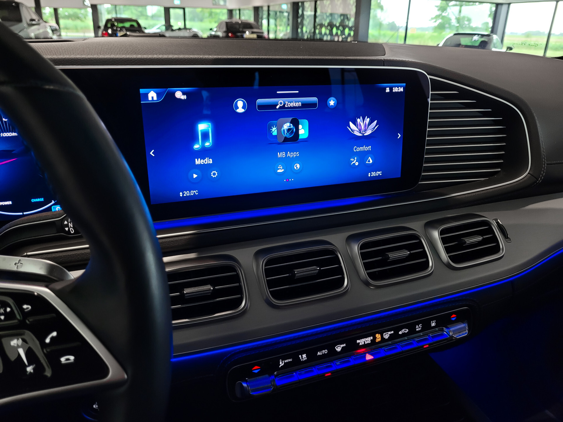 Mercedes-Benz GLE 450 d 4-M AMG 7-Pers | Keyless | ACC | HUD | Standkachel | 360 | Stoelkoeling | Pano | Luchtvering | Air-Balance Foto 11