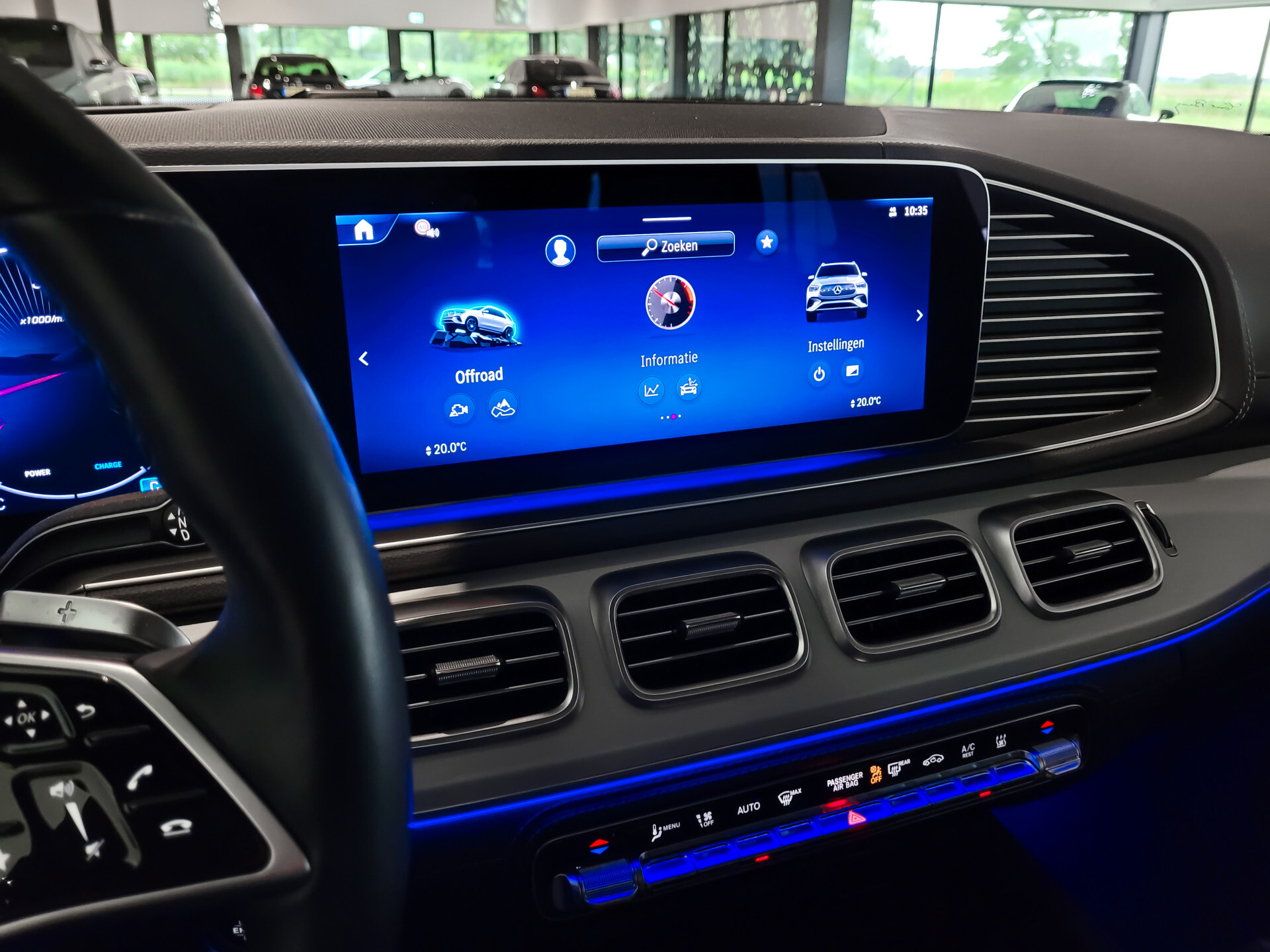 Mercedes-Benz GLE 450 d 4-M AMG 7-Pers | Keyless | ACC | HUD | Standkachel | 360 | Stoelkoeling | Pano | Luchtvering | Air-Balance Foto 13