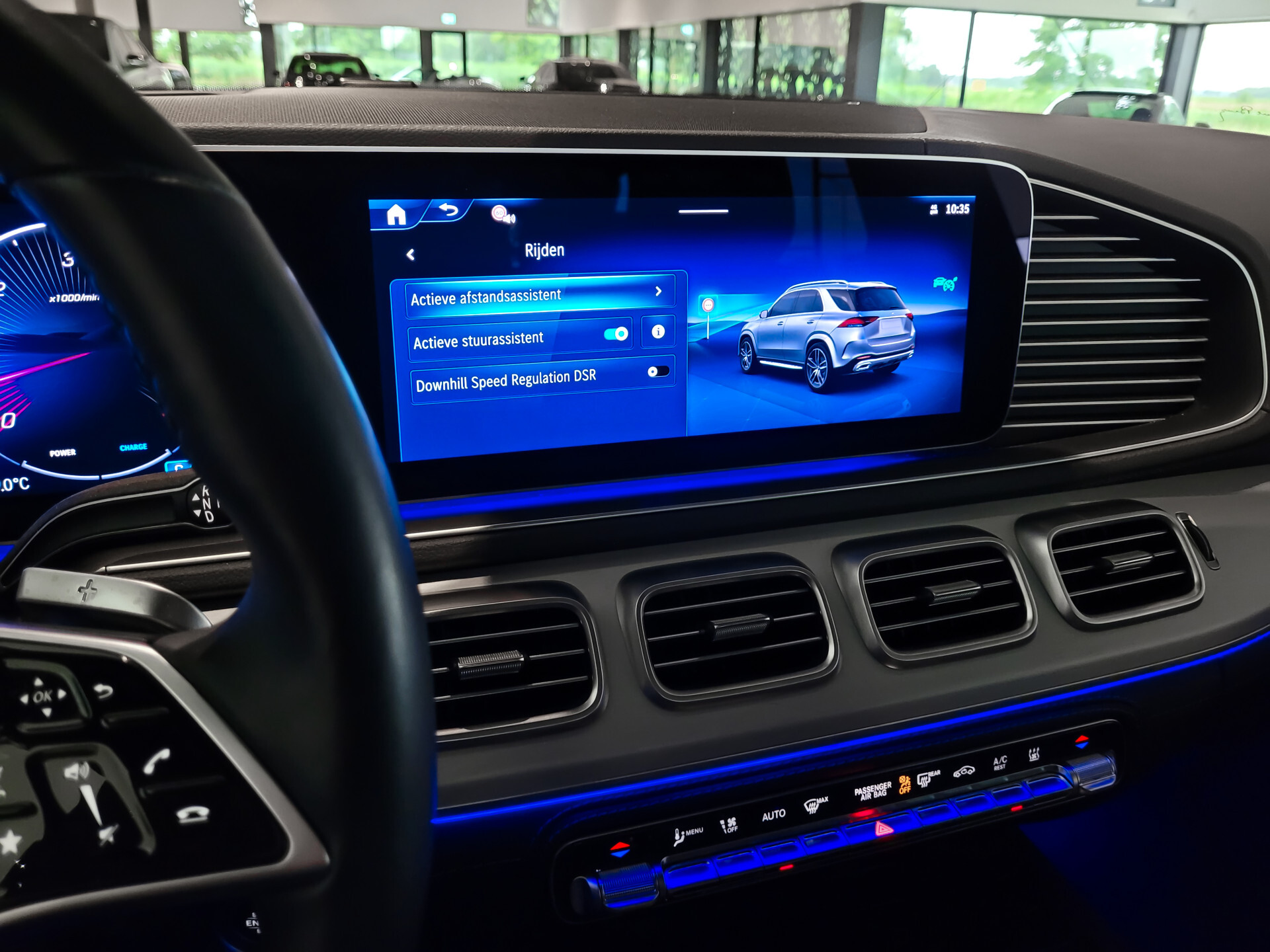 Mercedes-Benz GLE 450 d 4-M AMG 7-Pers | Keyless | ACC | HUD | Standkachel | 360 | Stoelkoeling | Pano | Luchtvering | Air-Balance Foto 15