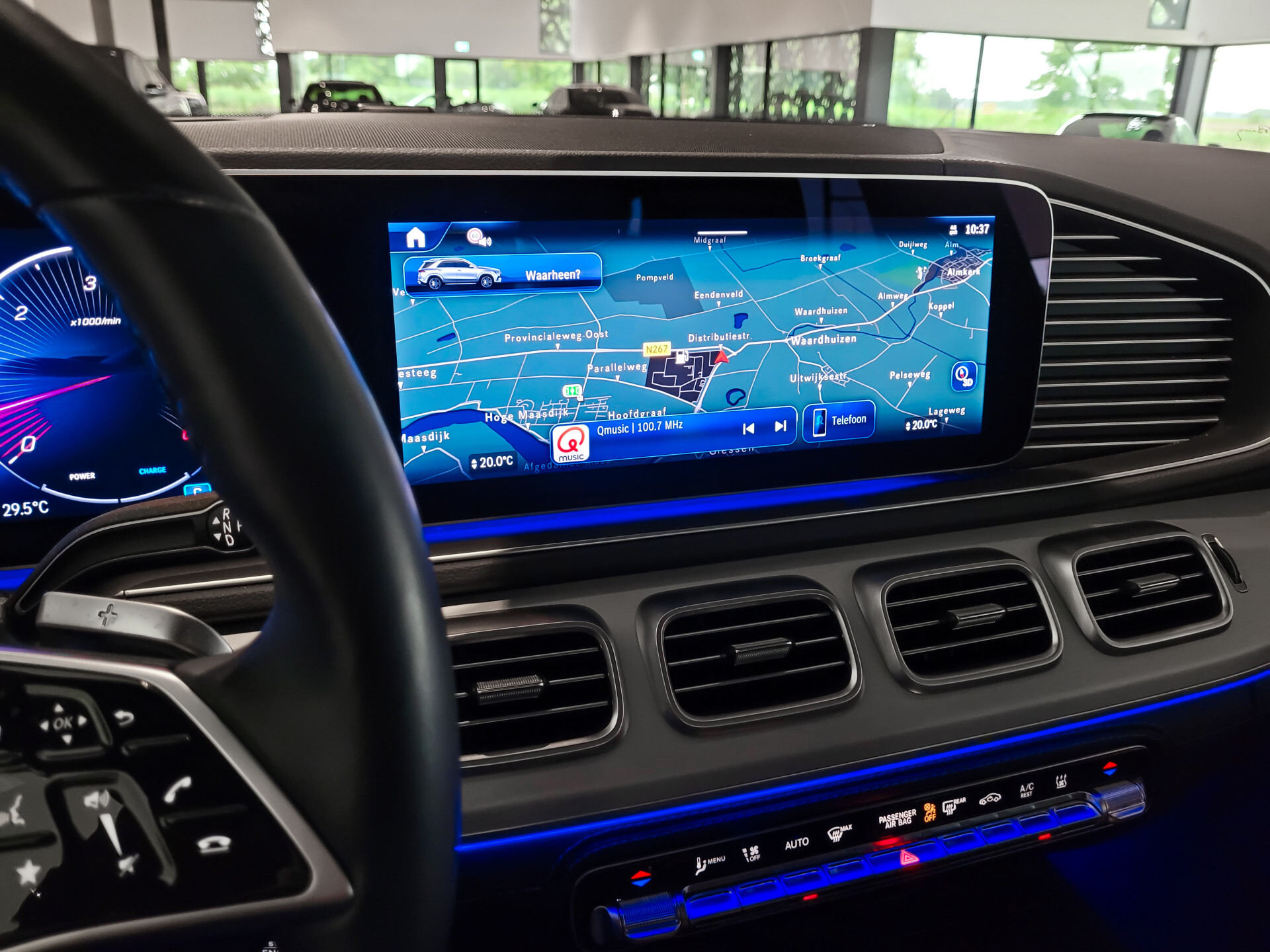 Mercedes-Benz GLE 450 d 4-M AMG 7-Pers | Keyless | ACC | HUD | Standkachel | 360 | Stoelkoeling | Pano | Luchtvering | Air-Balance Foto 35