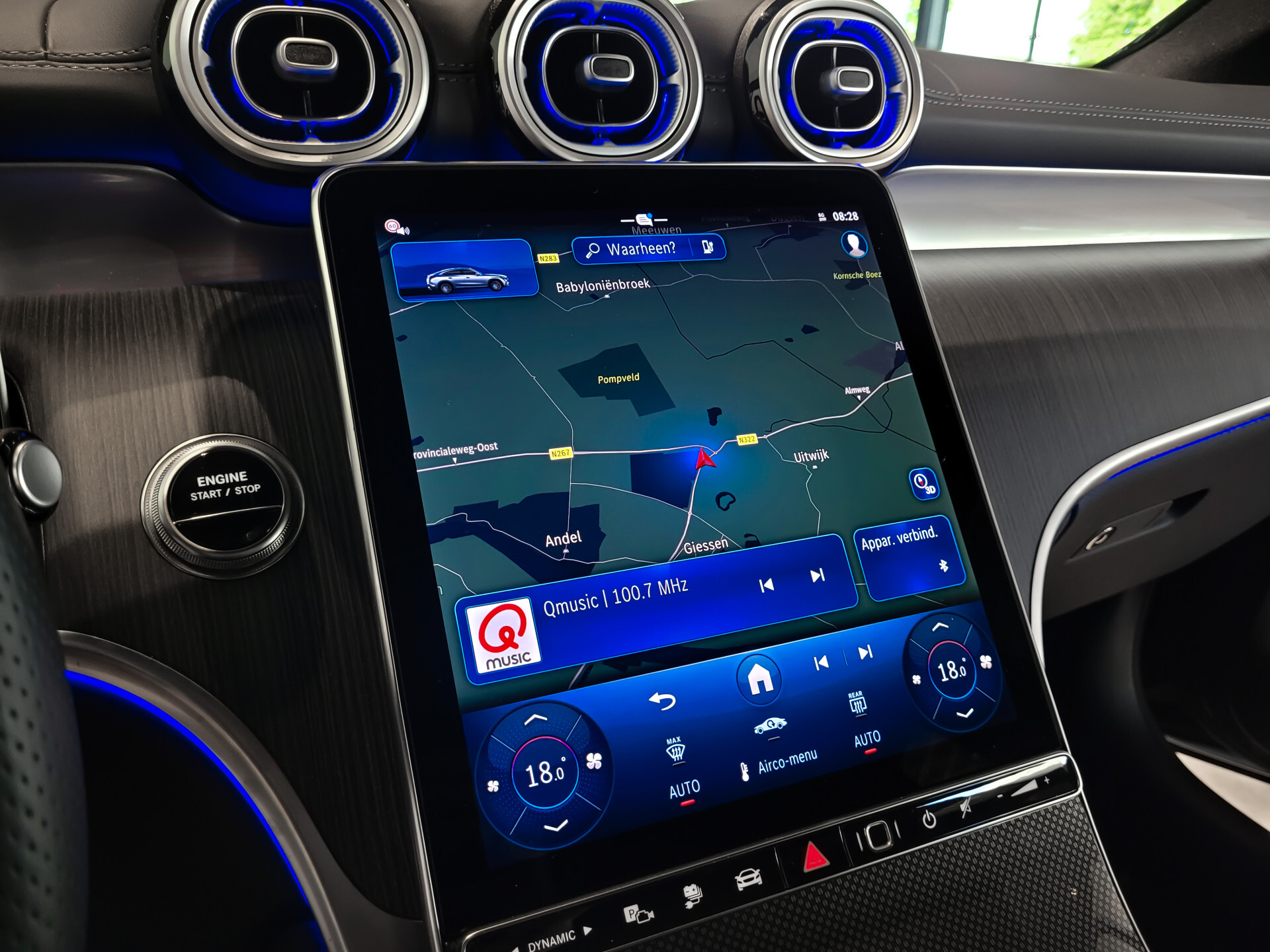 Mercedes-Benz GLC Coupé 400e 4-M AMG Night | Achterassturing | Luchtvering | ACC | Keyless | HUD | Trekhaak | 360 | Burmester | Mem Foto 10