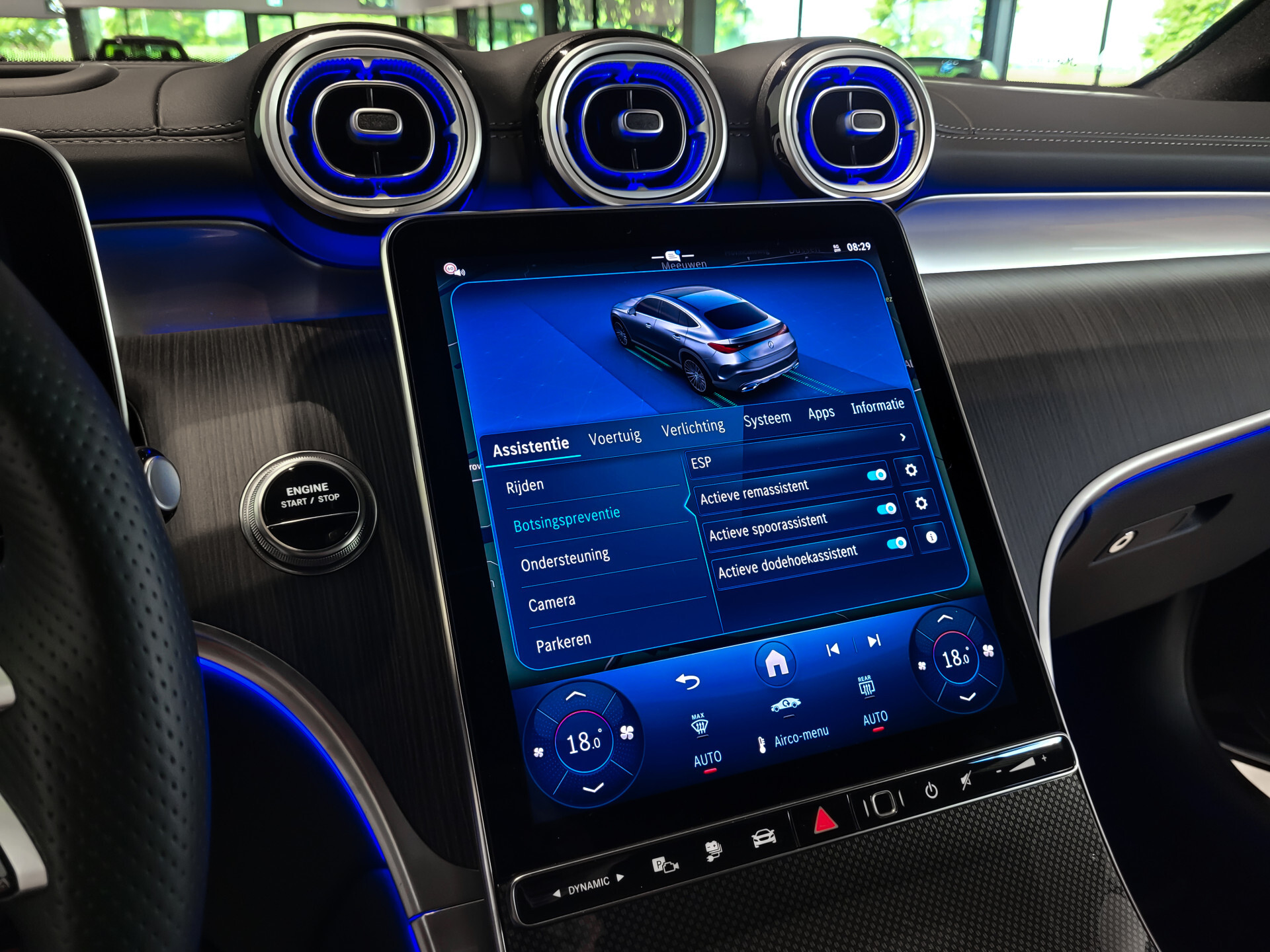 Mercedes-Benz GLC Coupé 400e 4-M AMG Night | Achterassturing | Luchtvering | ACC | Keyless | HUD | Trekhaak | 360 | Burmester | Mem Foto 20