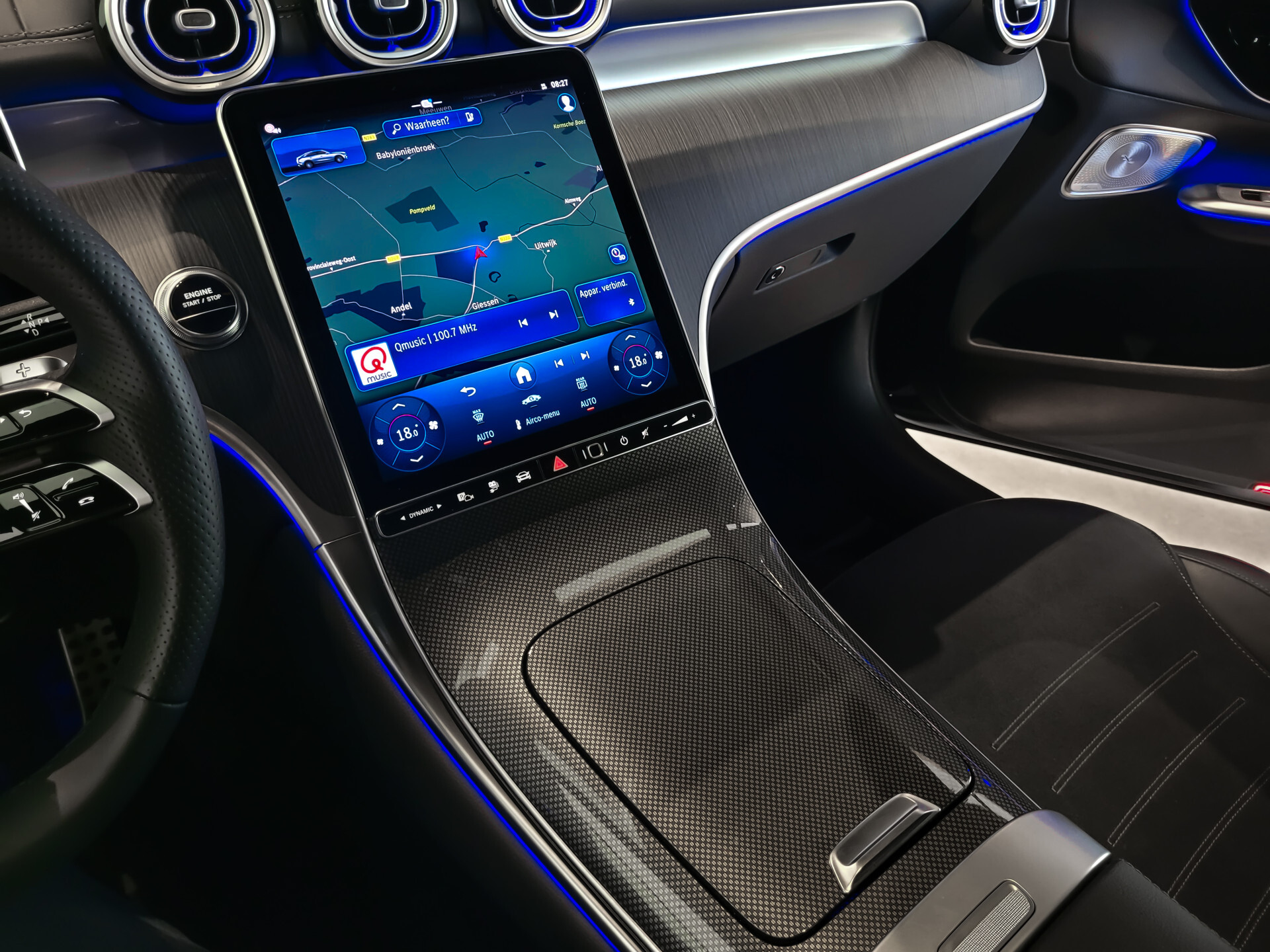 Mercedes-Benz GLC Coupé 400e 4-M AMG Night | Achterassturing | Luchtvering | ACC | Keyless | HUD | Trekhaak | 360 | Burmester | Mem Foto 21